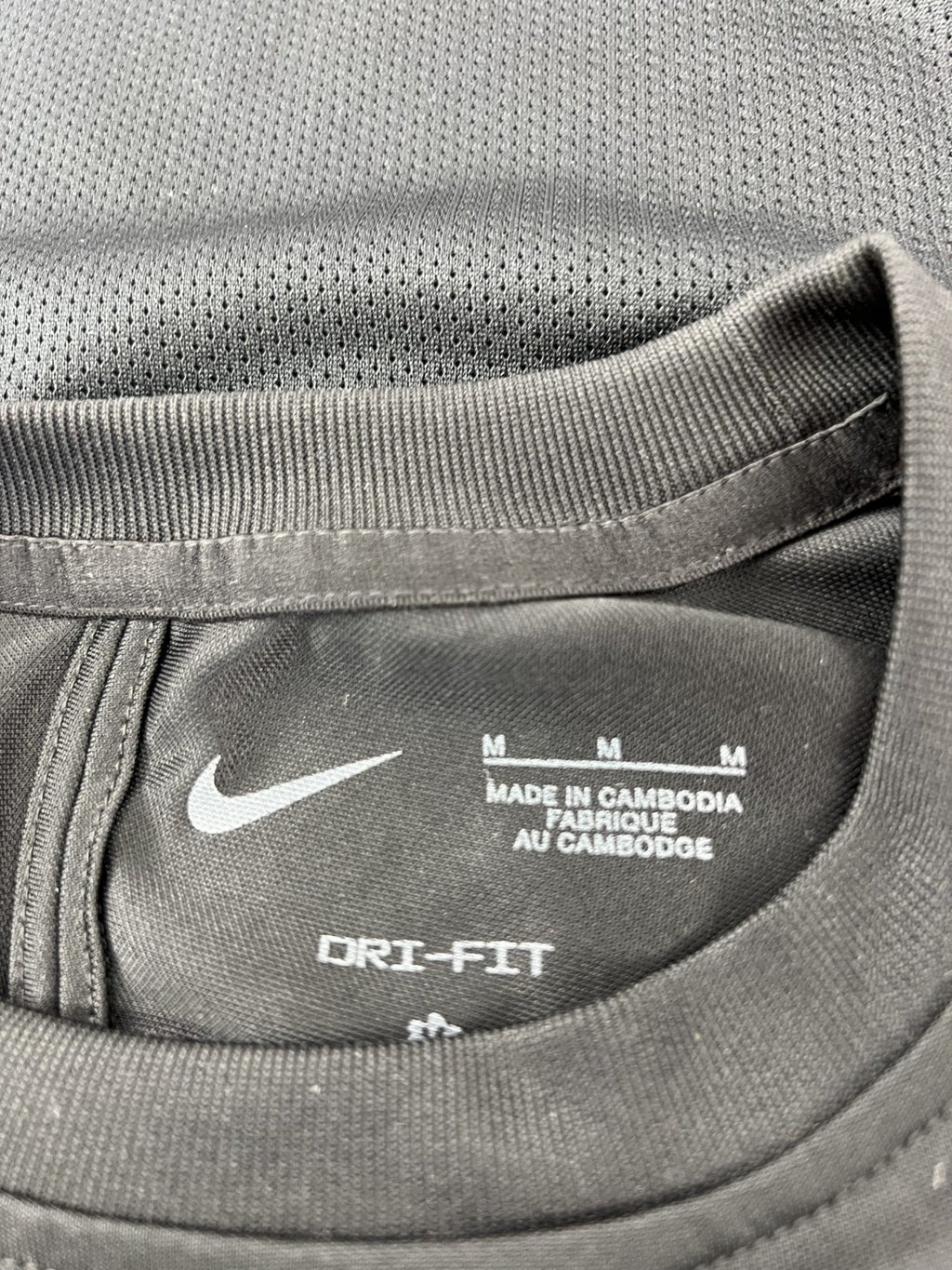 Nike Black Football Shirt - kitround kitround product