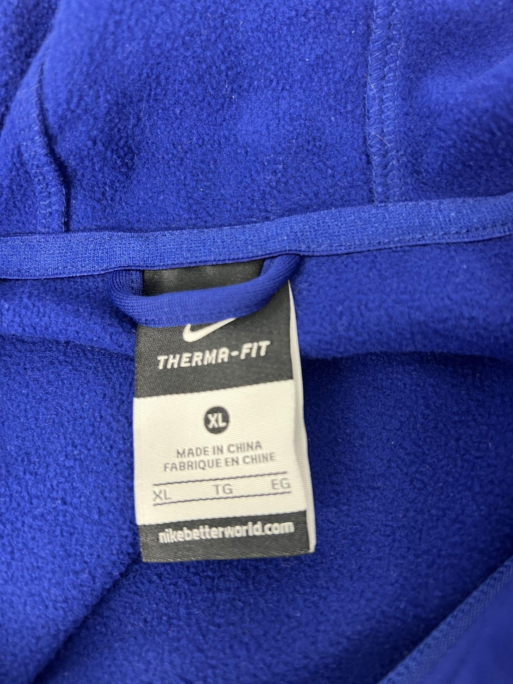 Nike Blue Football Training Hoodie - kitround kitround product