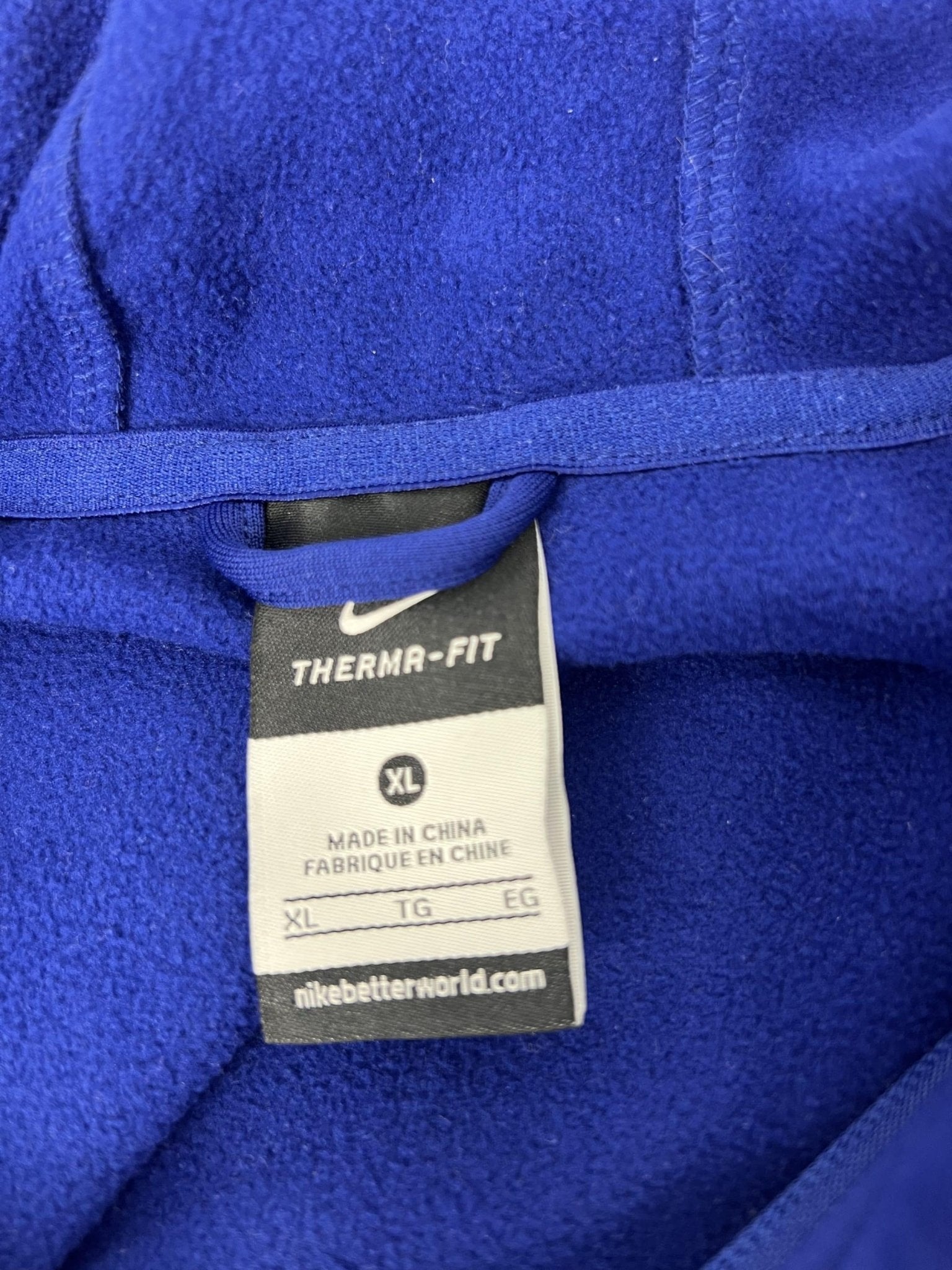 Nike Blue Football Training Hoodie - kitround kitround product