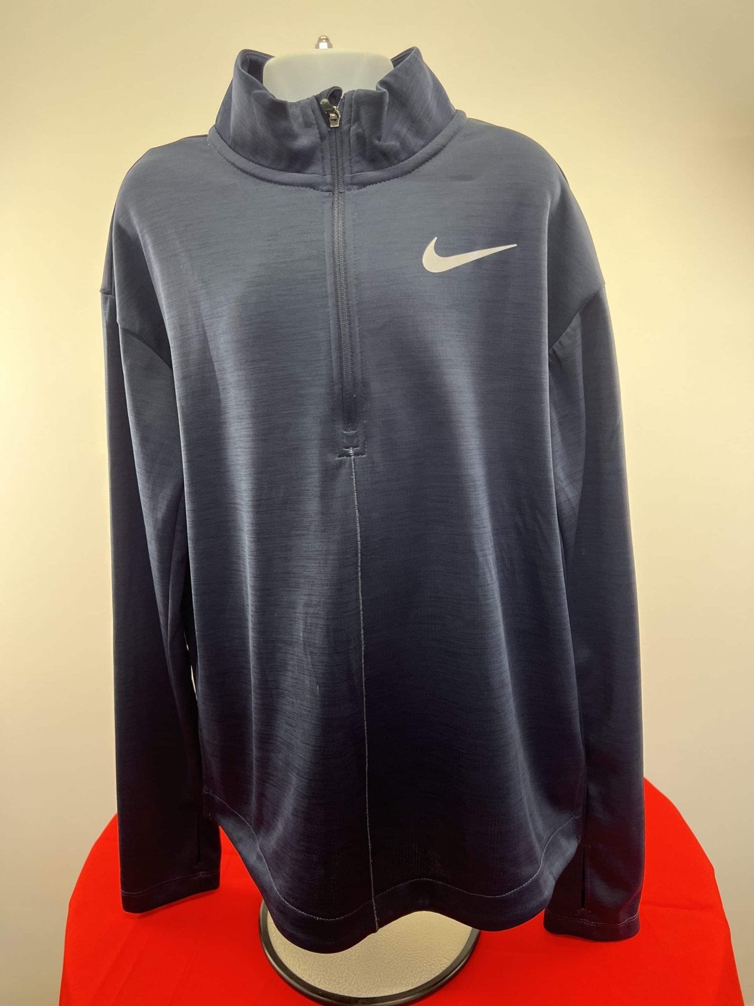 Nike Blue Quarter - Zip Training Top Kid's Size 12 - 13 years - kitround kitround product
