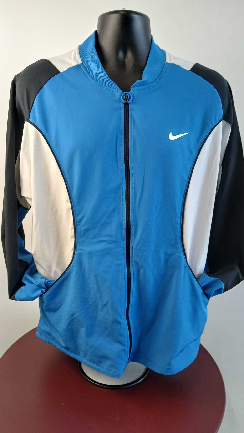 Nike Blue, White & Black Jacket - kitround kitround product