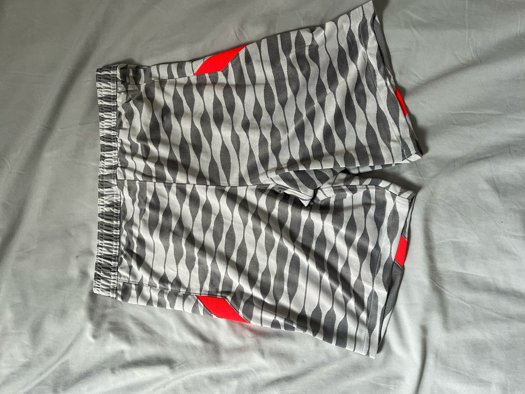 Nike Football Shorts - Grey and Red - kitround kitround product