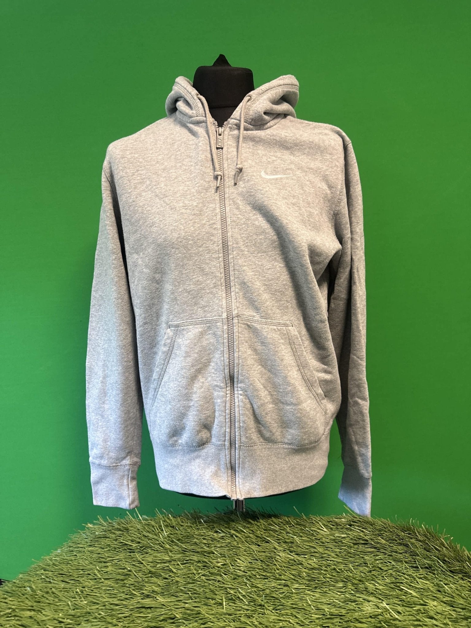 Nike Grey Full - Zip Hoodie - kitround kitround product