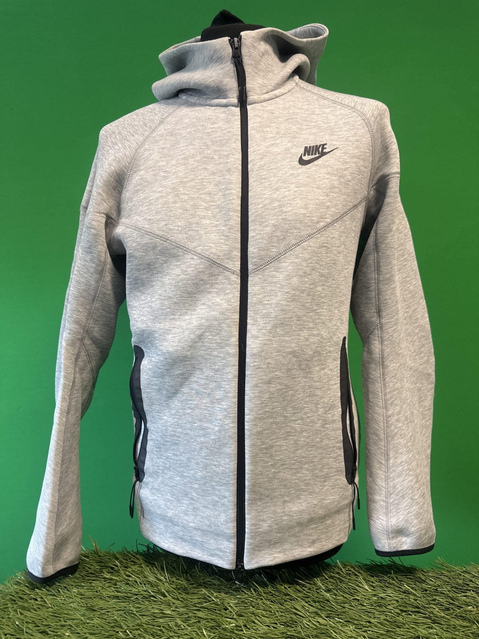 Nike Grey Hoodie Jacket - kitround kitround product