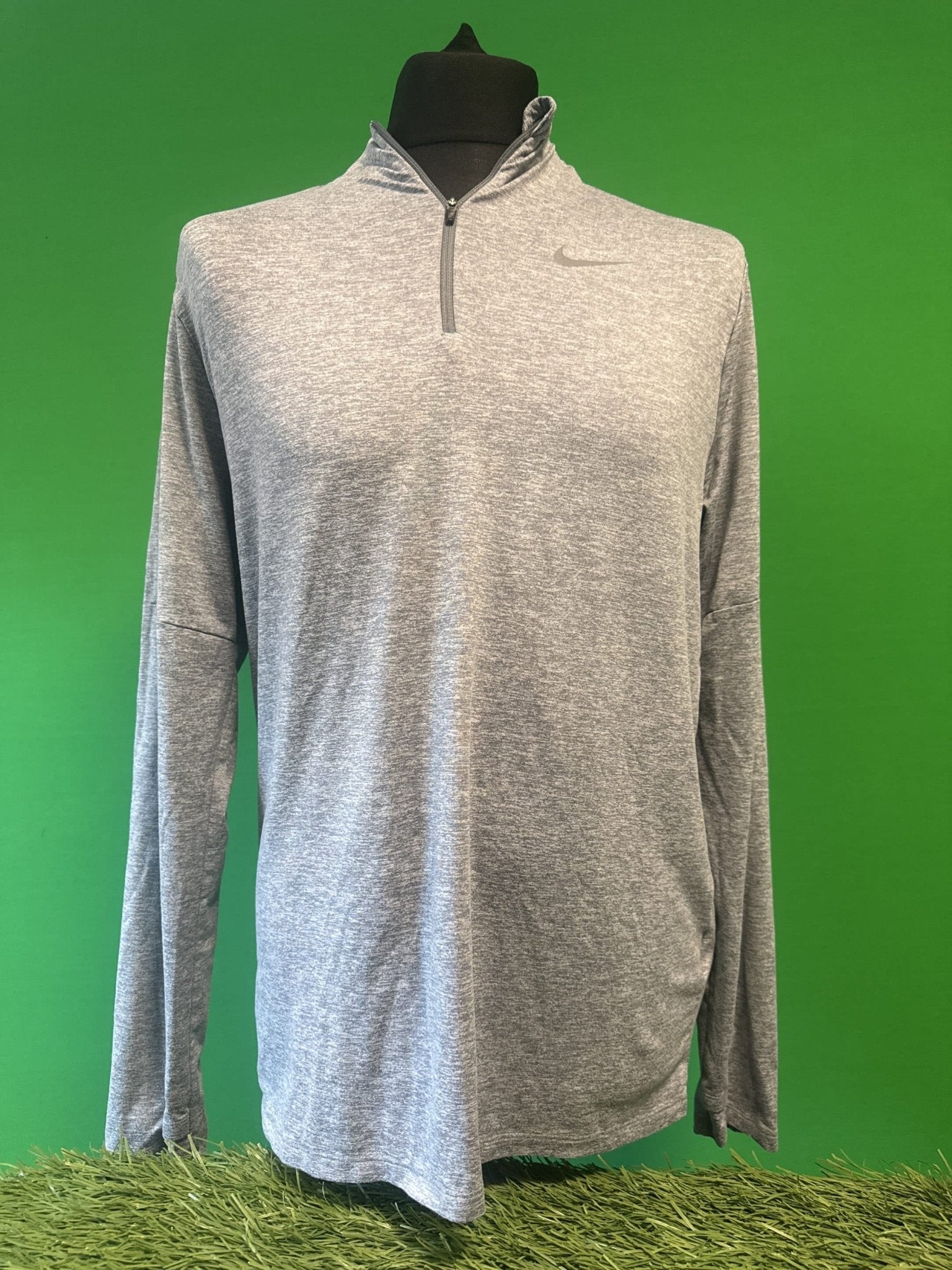 Nike Grey Long Sleeve Training Top - kitround kitround product