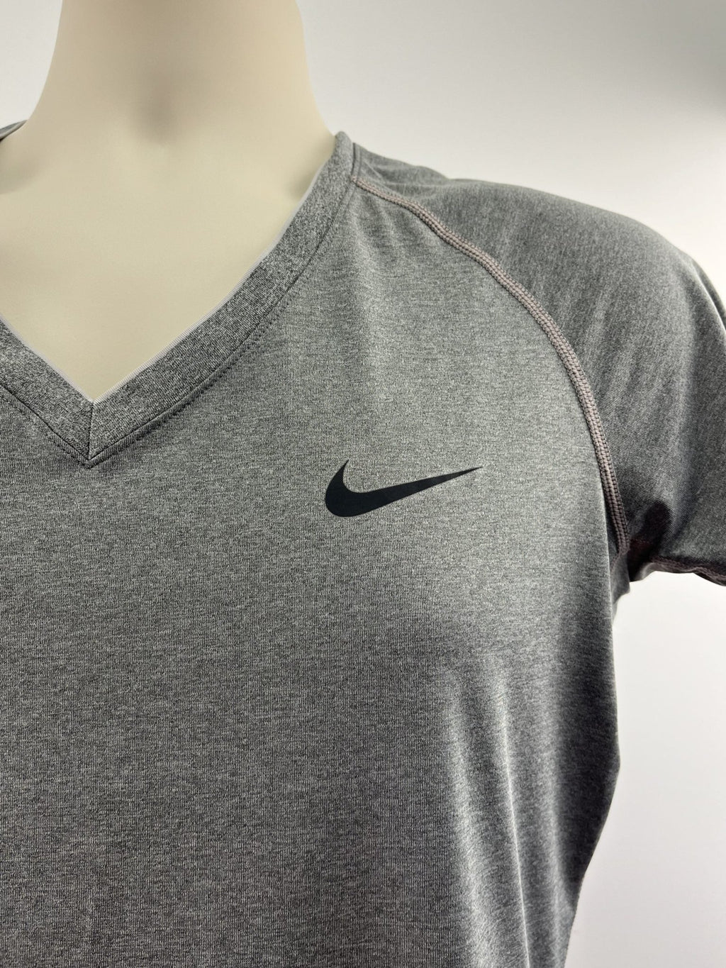 Nike Grey V - Neck T-Shirt - kitround kitround product