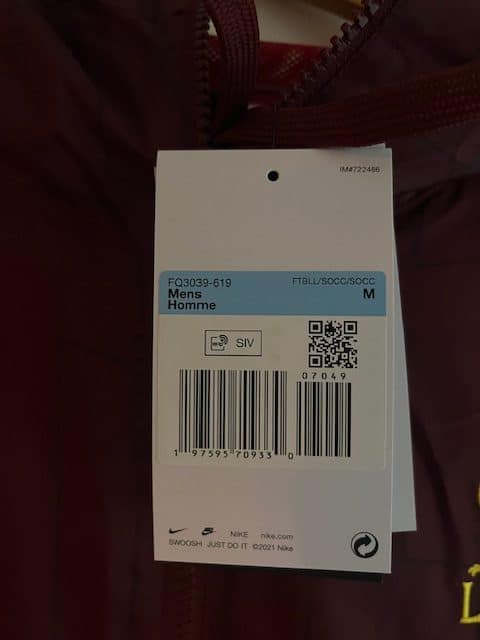 Nike Men's Liverpool Football Jacket - kitround Community Kitbag product