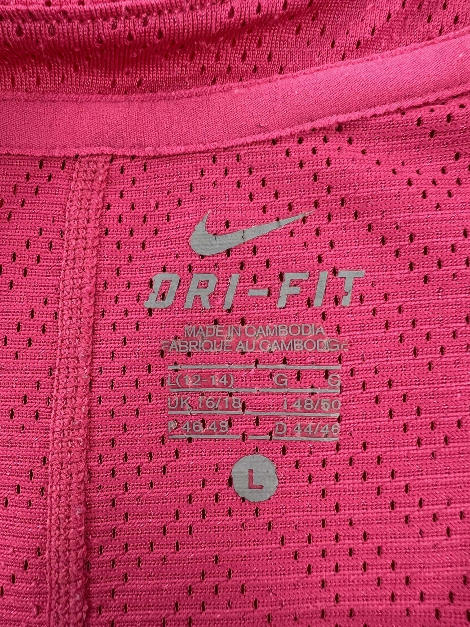 Nike Pink Athletic Vest Top - kitround kitround product