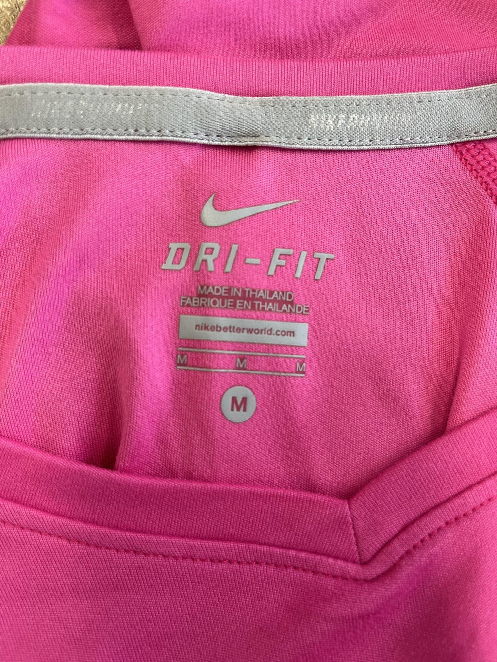 Pink Dri Nike Pink Dri-FIT T-Shirt - kitround