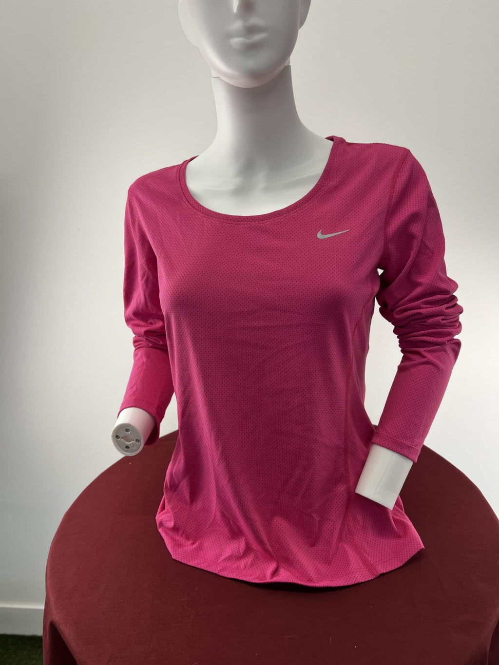 Nike Pink Long Sleeve Sports Top - kitround kitround product