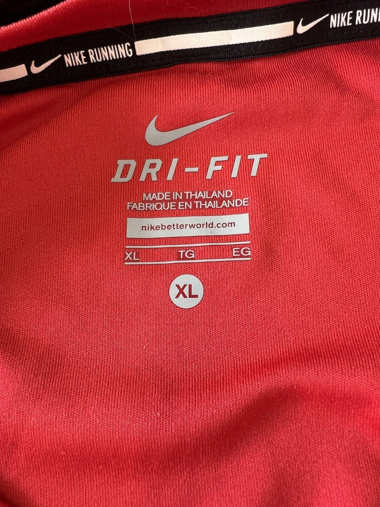 Nike Red Long Sleeve Sports Top - kitround kitround product