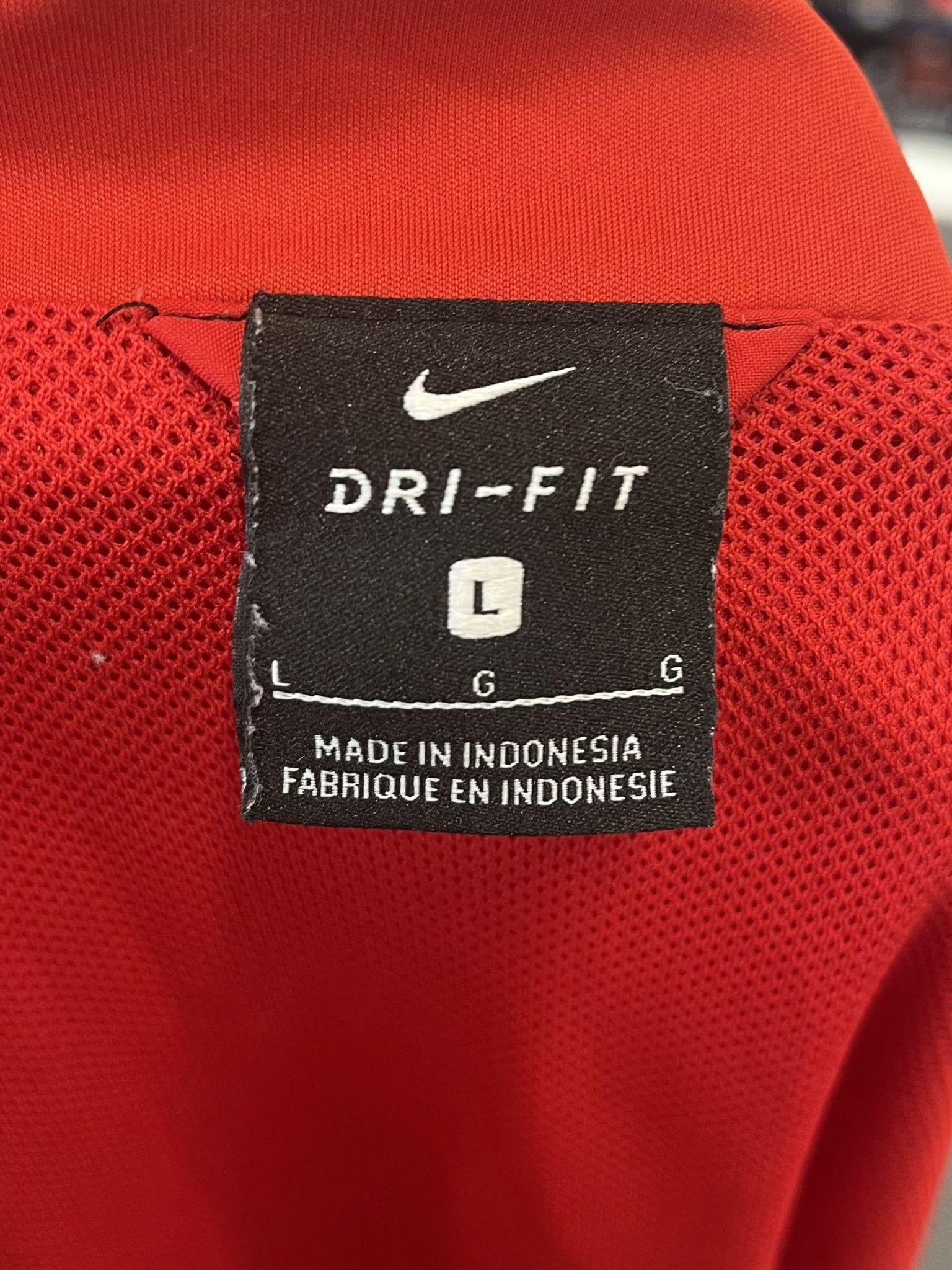 Nike Red Training Jacket - kitround kitround product