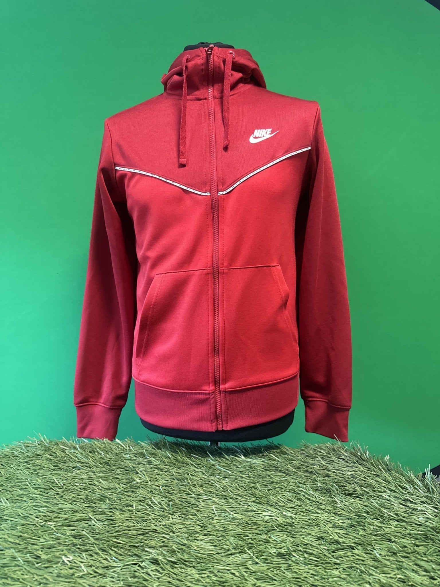 Nike Red Zip - up Hoodie - kitround kitround product