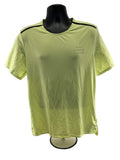 Front view of yellow Nike Running Division Dri-FIT T-shirt on mannequin