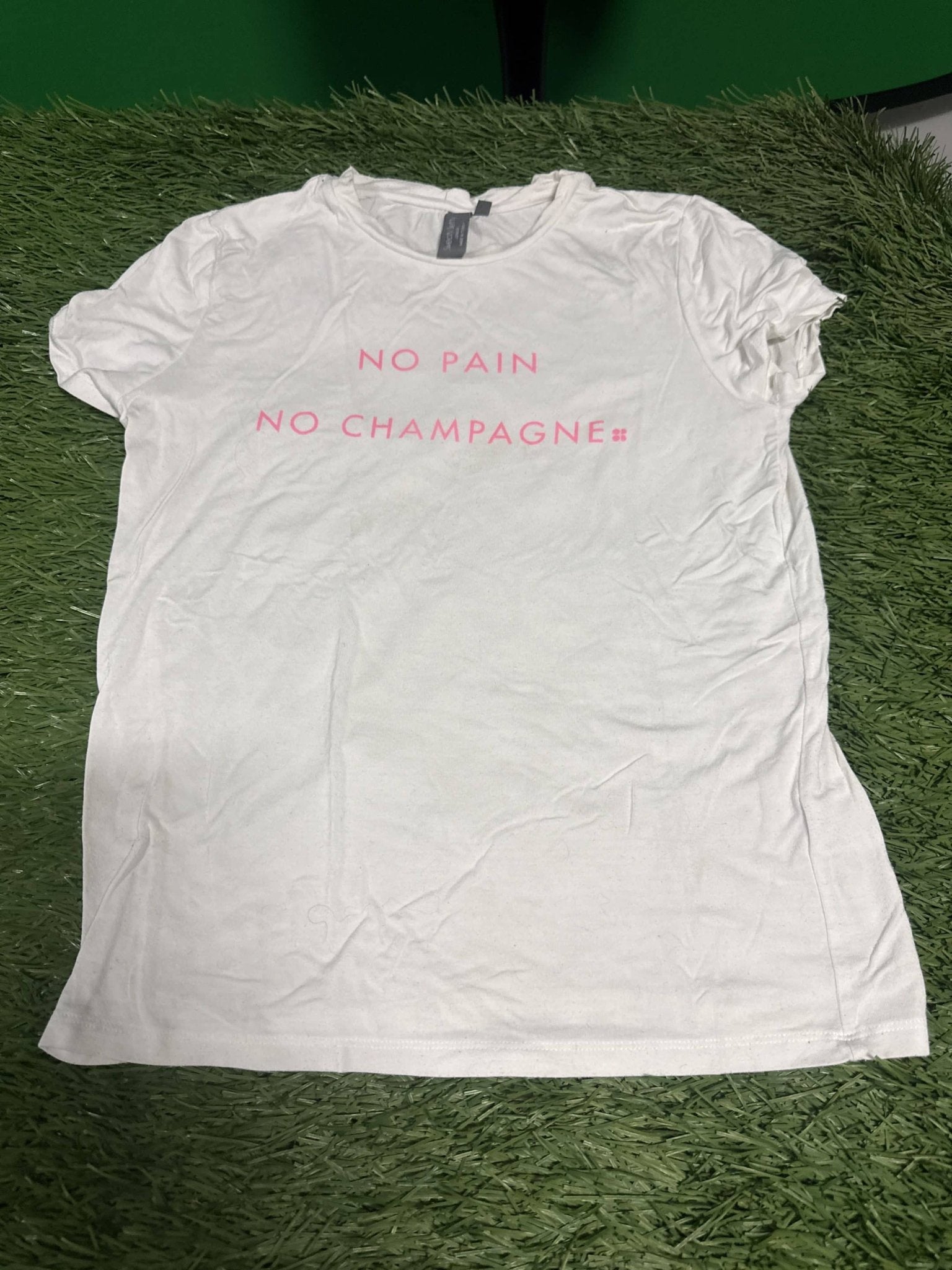No Pain No Champagne T-Shirt - kitround kitround product