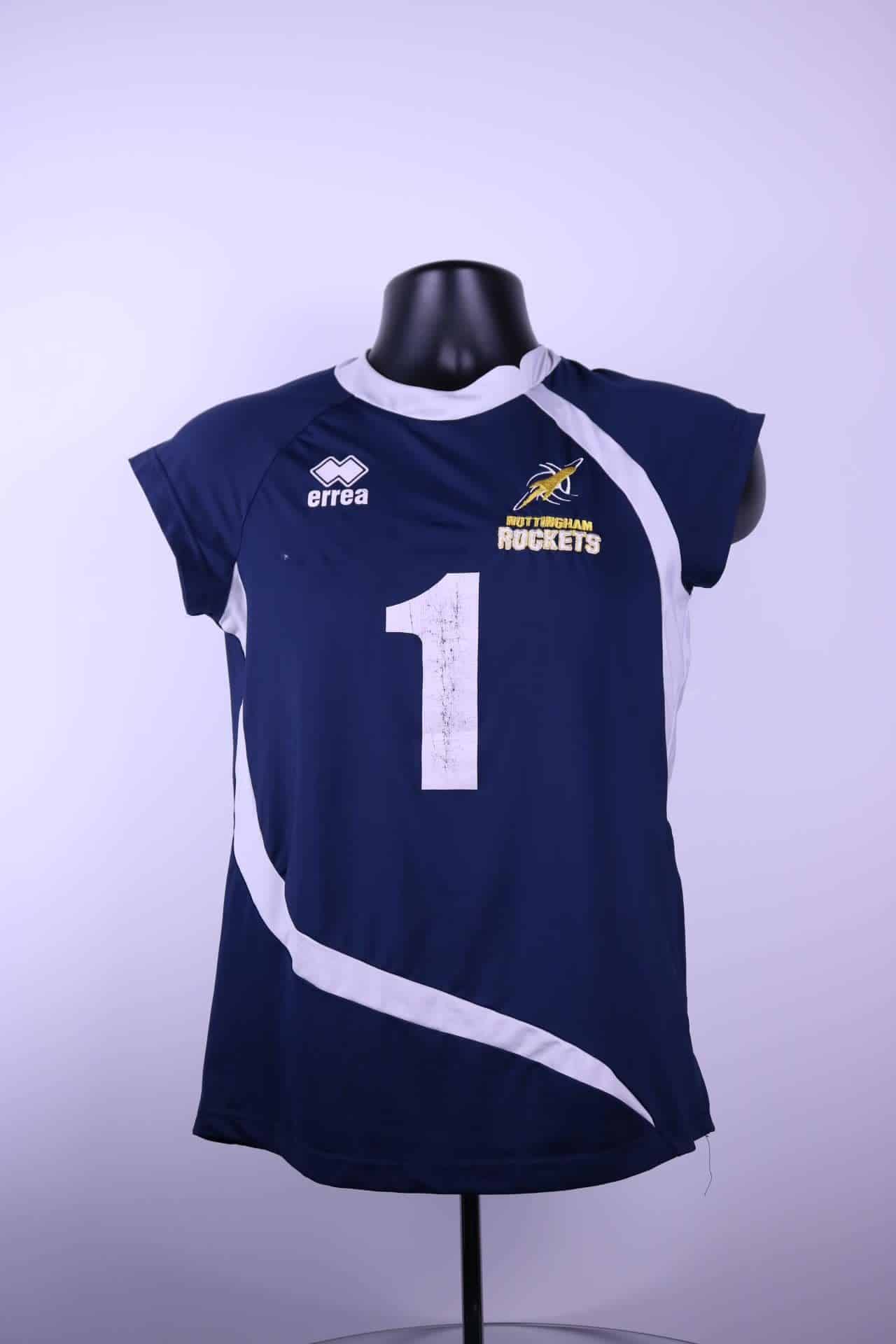 Nottingham Rockets Volleyball/Sport T Shirt - kitround VolleyStore product