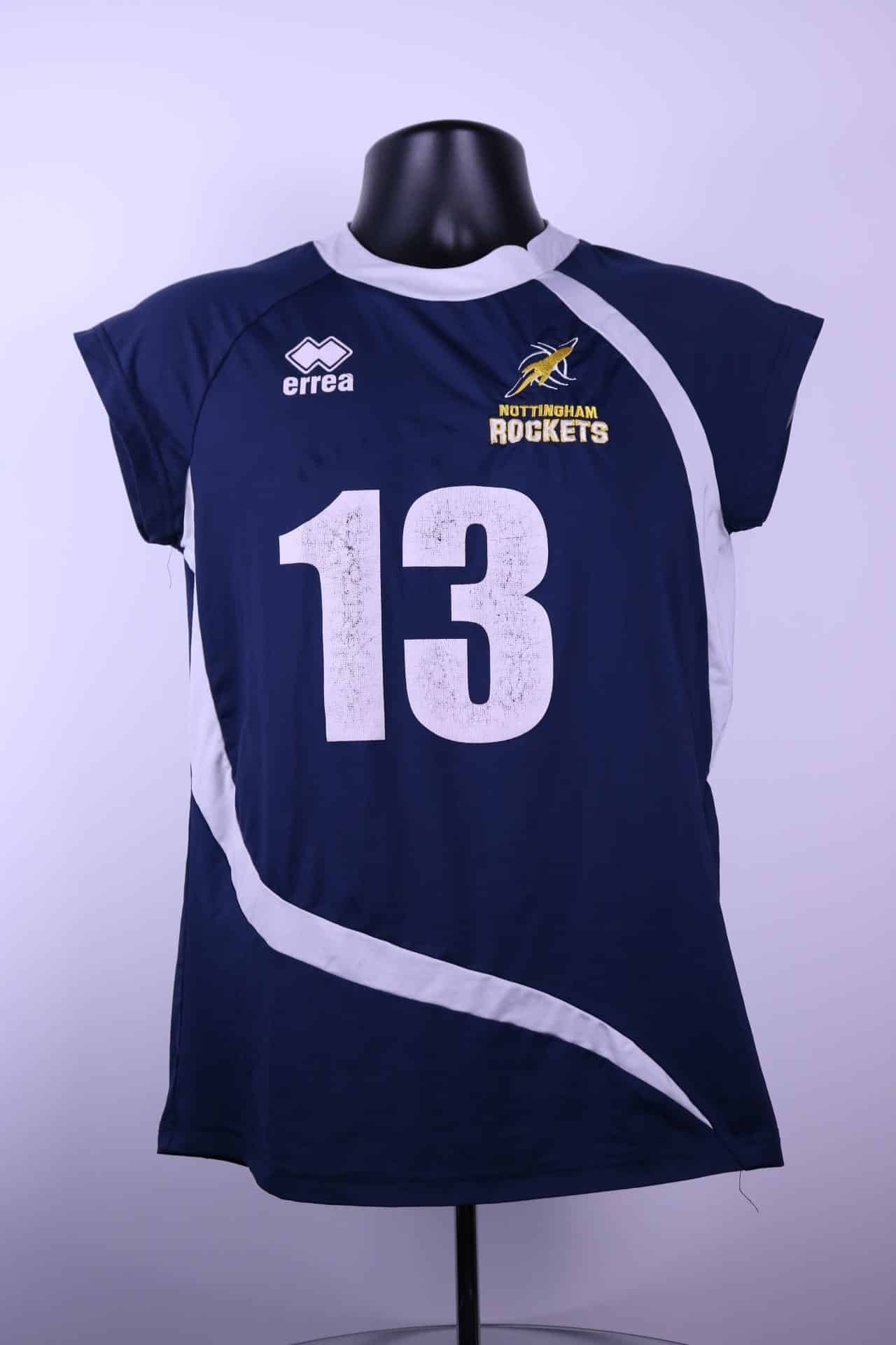 Nottingham Rockets Volleyball/Sport T Shirt - kitround VolleyStore product