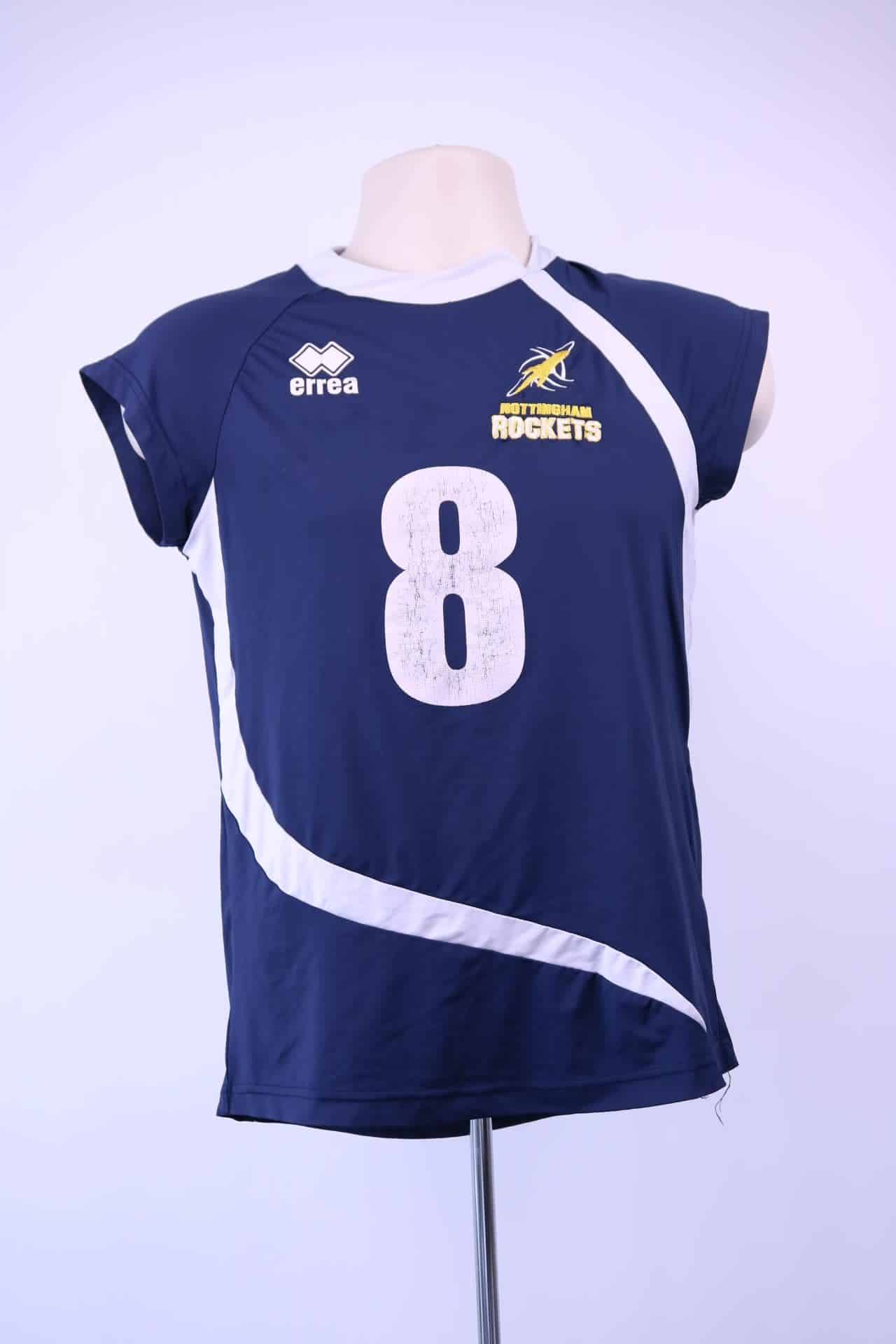 Nottingham Rockets Volleyball/Sport T Shirt - kitround VolleyStore product