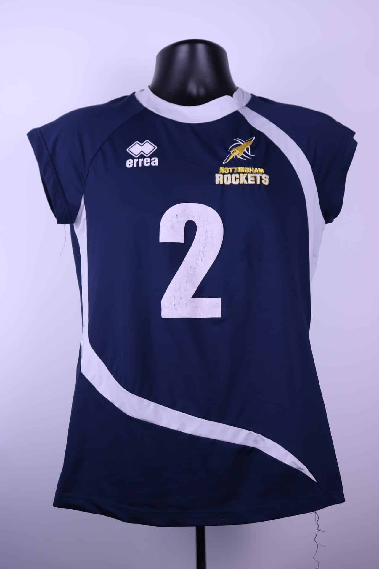 Nottingham Rockets Volleyball/Sport T Shirt - kitround VolleyStore product