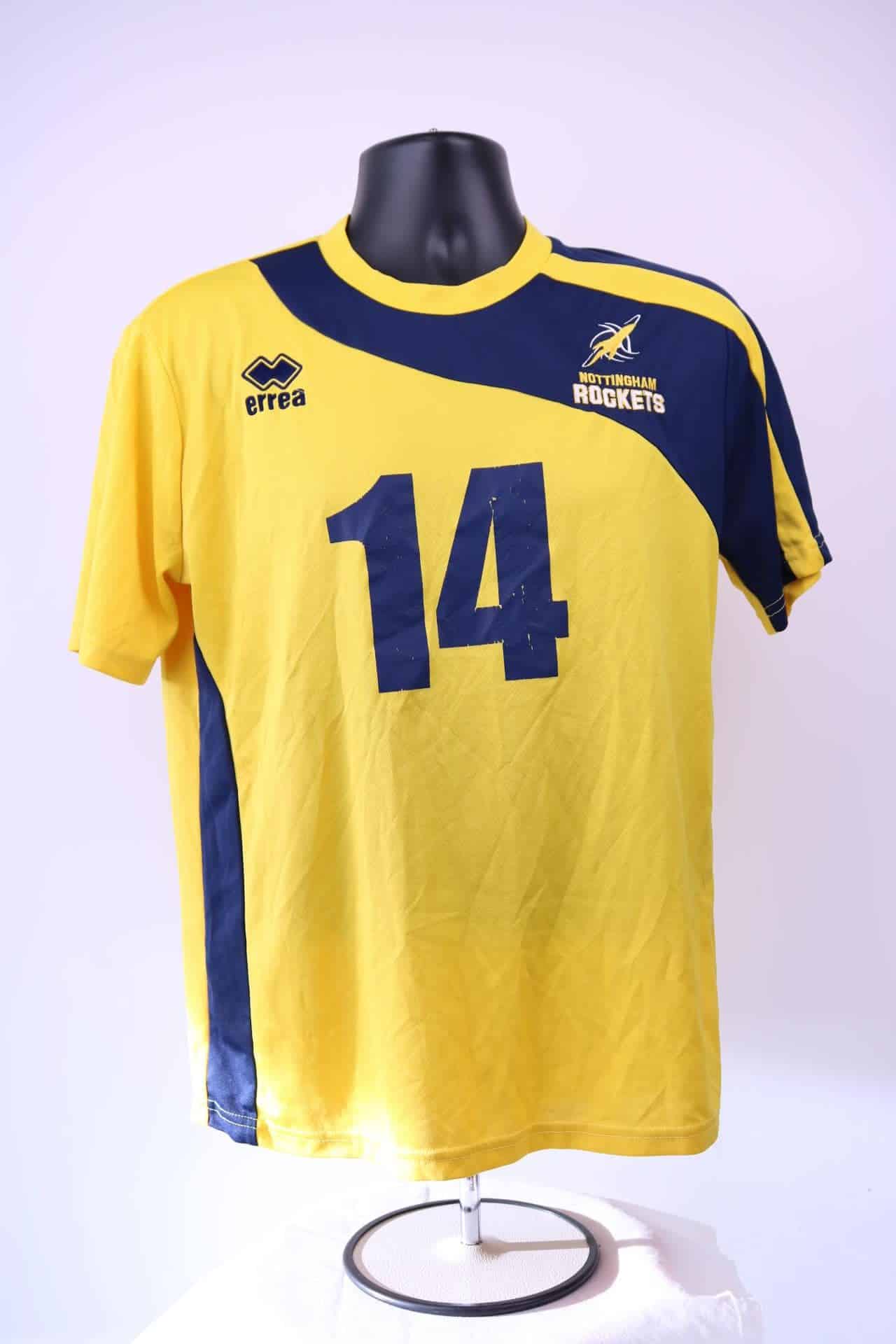Nottingham Rockets Volleyball/Sports Top - kitround VolleyStore product