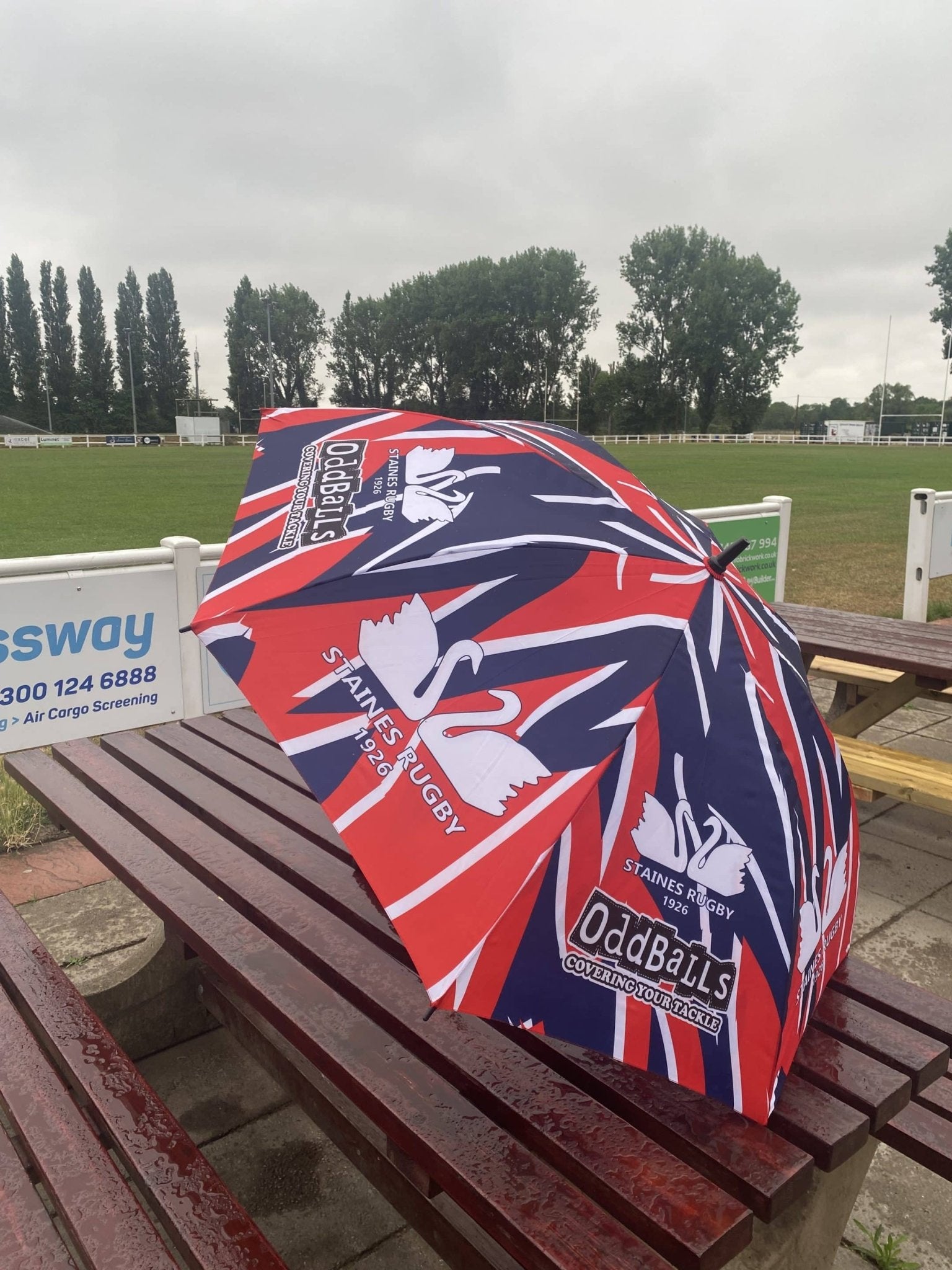OddBalls Staines Rugby Umbrella - kitround Staines Rugby Club product