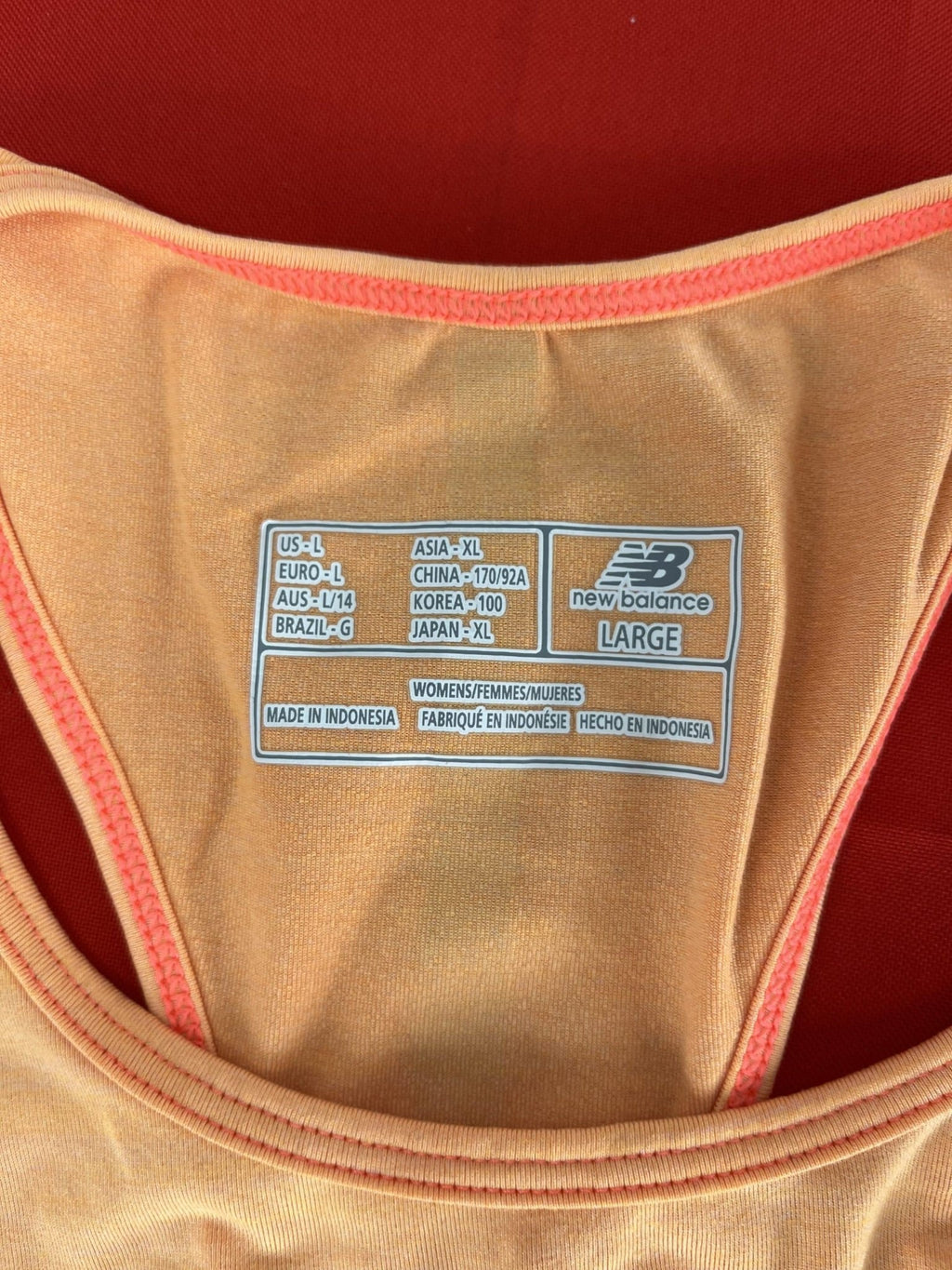 Orange Racerback Running Vest - kitround kitround product