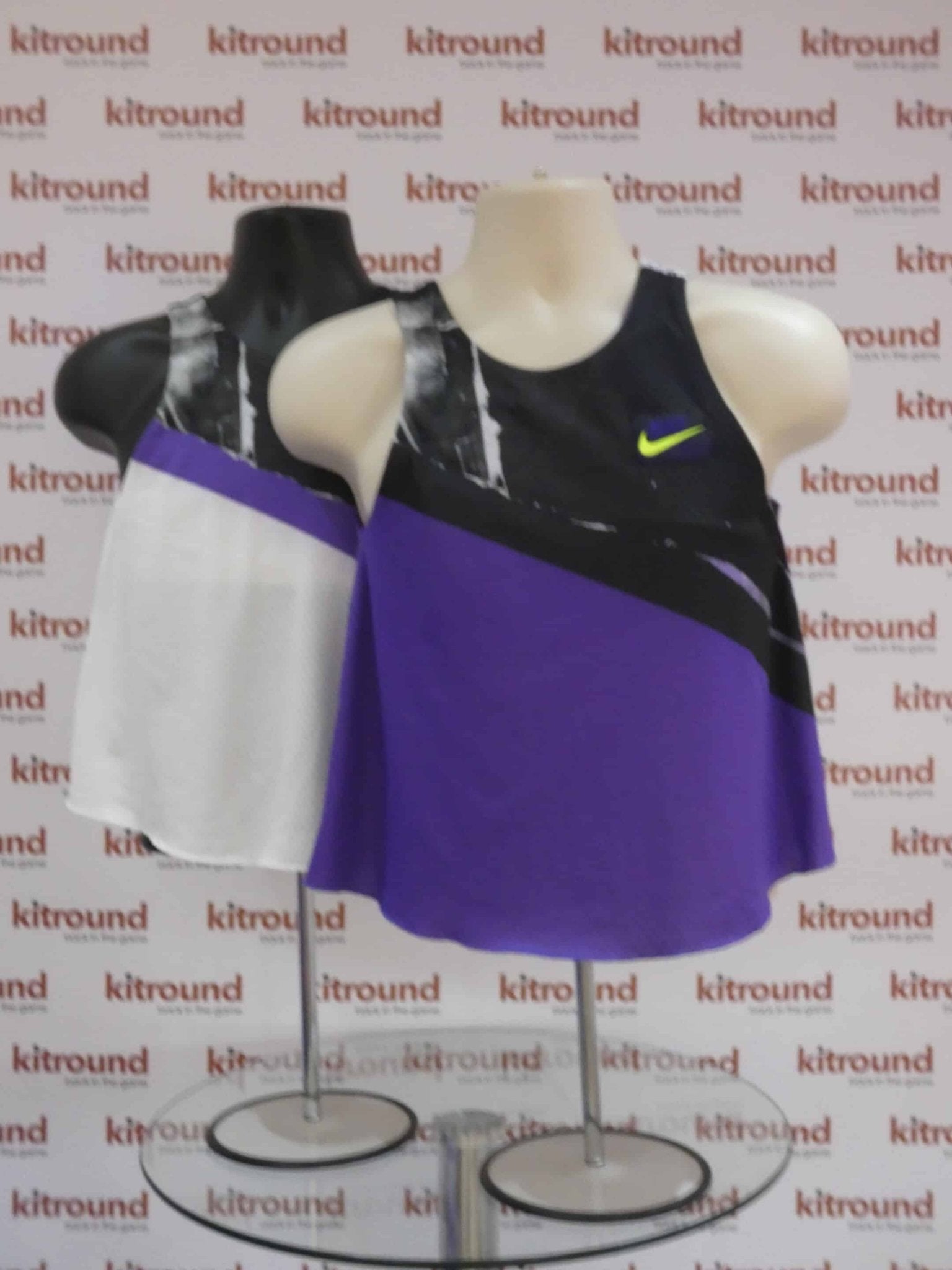 Pair of Women's Nike Dri - Fit Running Vests - kitround kitround product