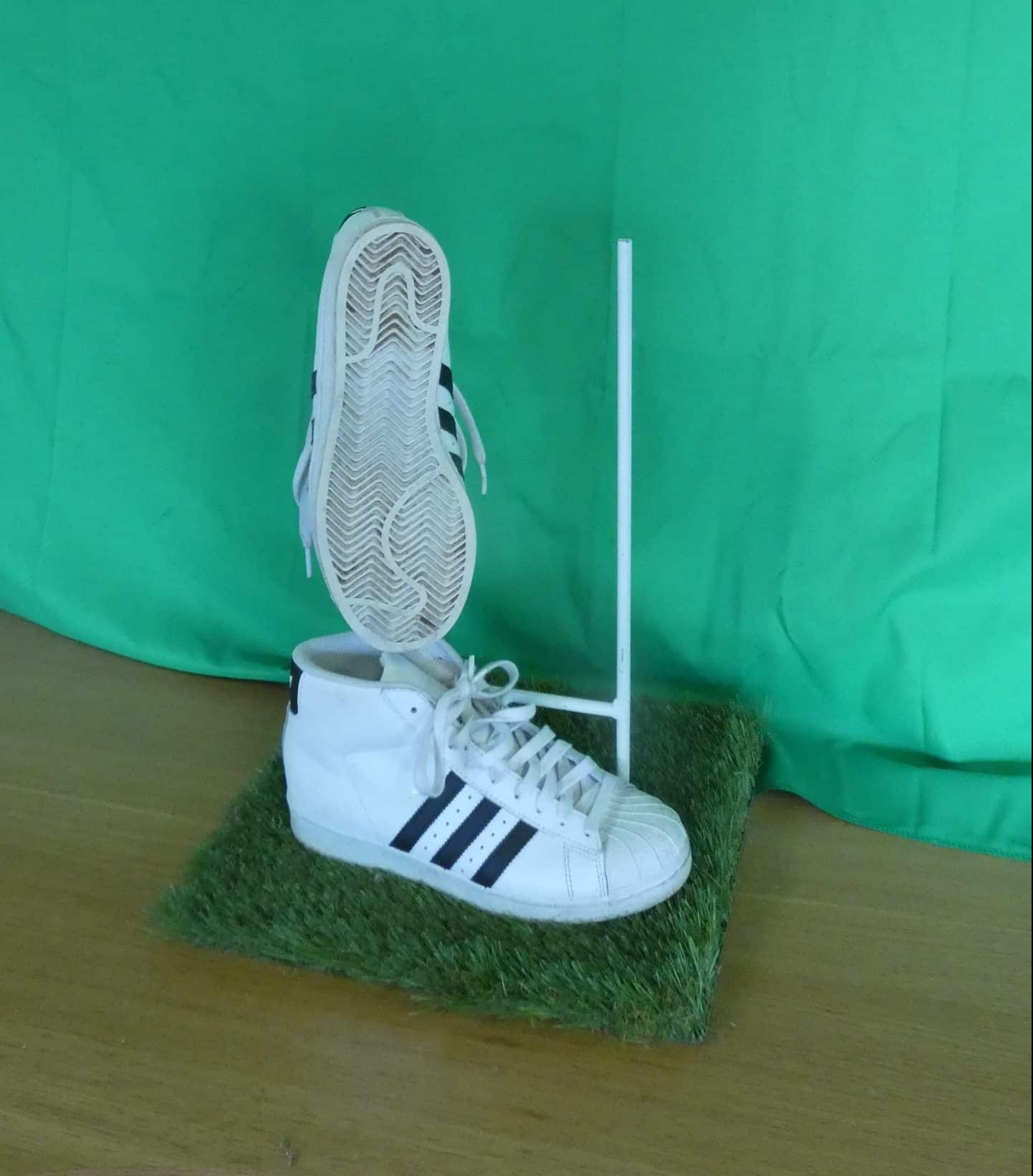 Pair of Youth's adidas Hi - Top trainer - kitround kitround product