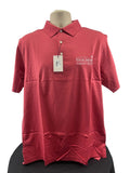 Front view of pink Peter Millar Icon Series Japan 2019 Polo shirt with tags