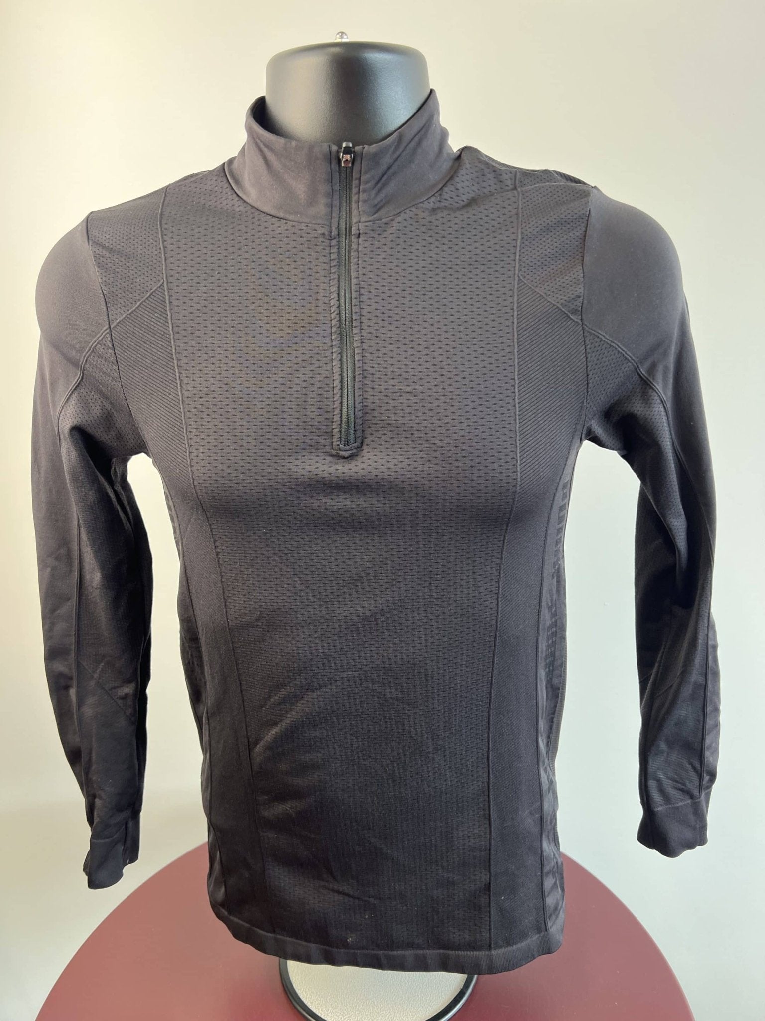 Puma Black Half - Zip Athletic Running Top - kitround kitround product