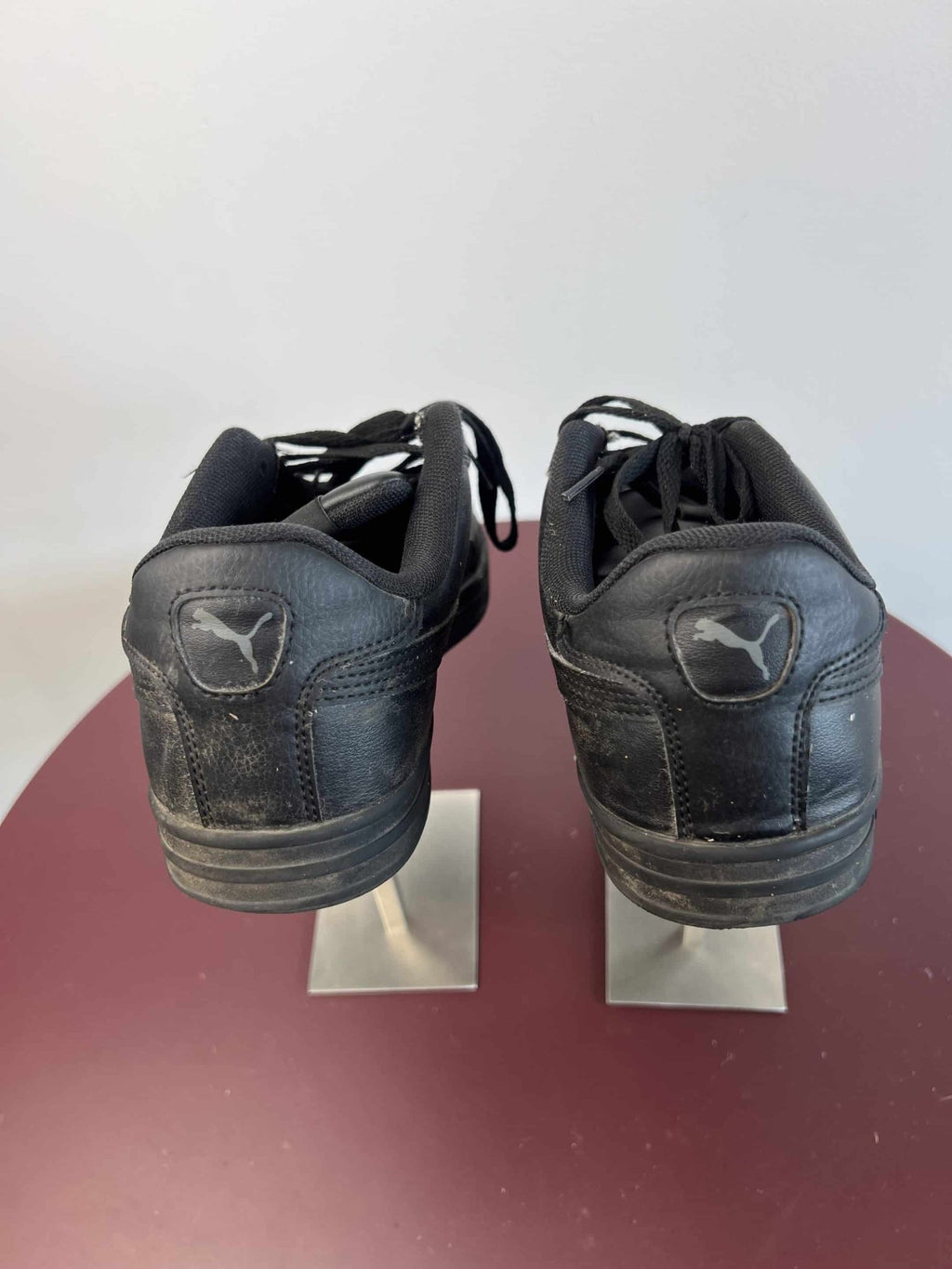 Puma Black Leather Trainers - kitround kitround product