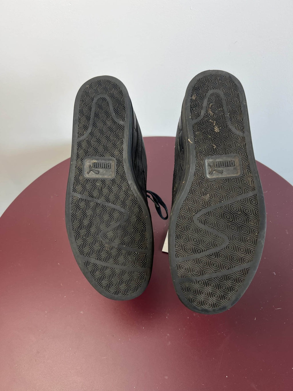 Puma Black Leather Trainers - kitround kitround product