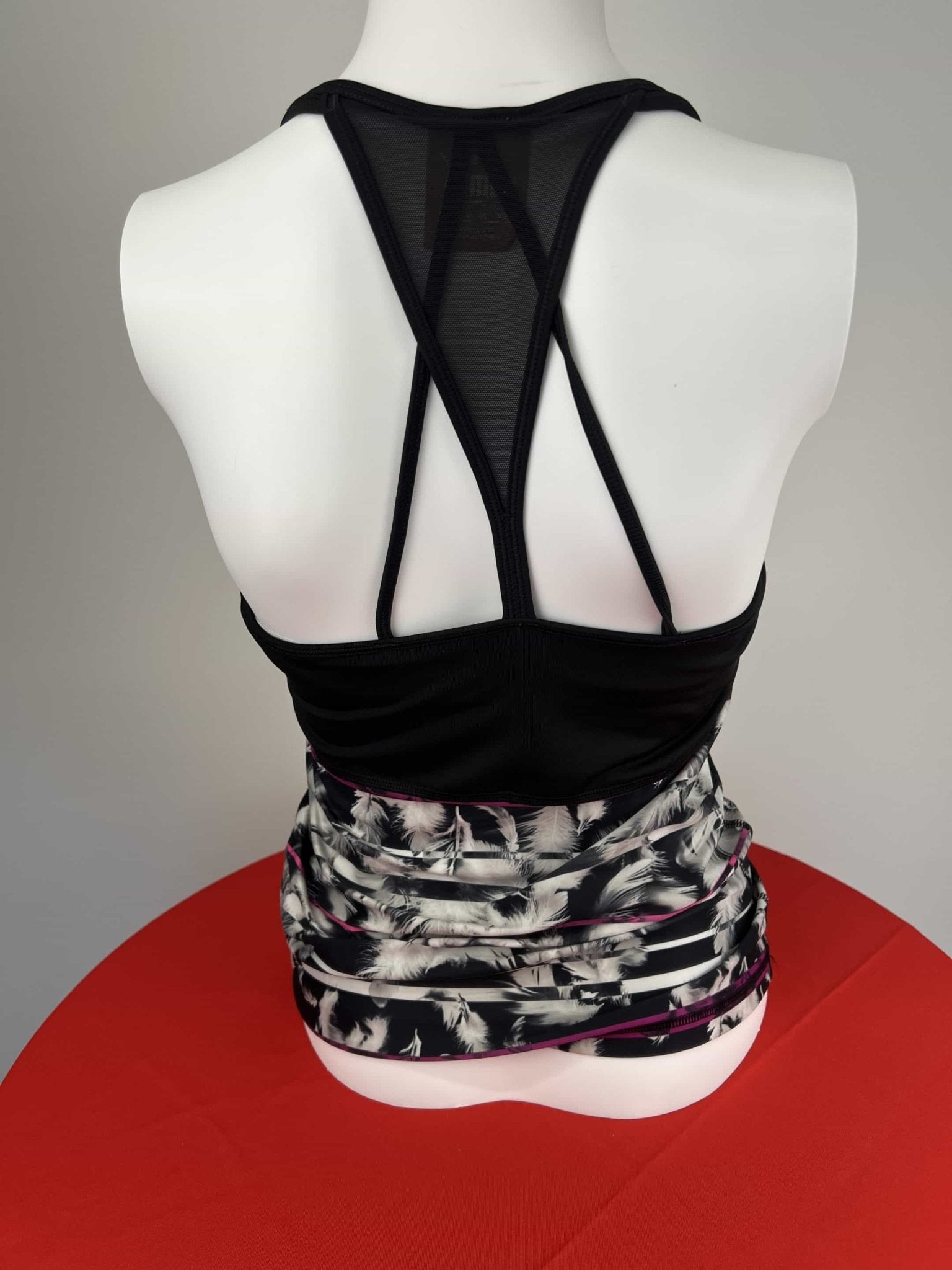 Puma Women's Black Racerback Sports Tank Top - kitround kitround product