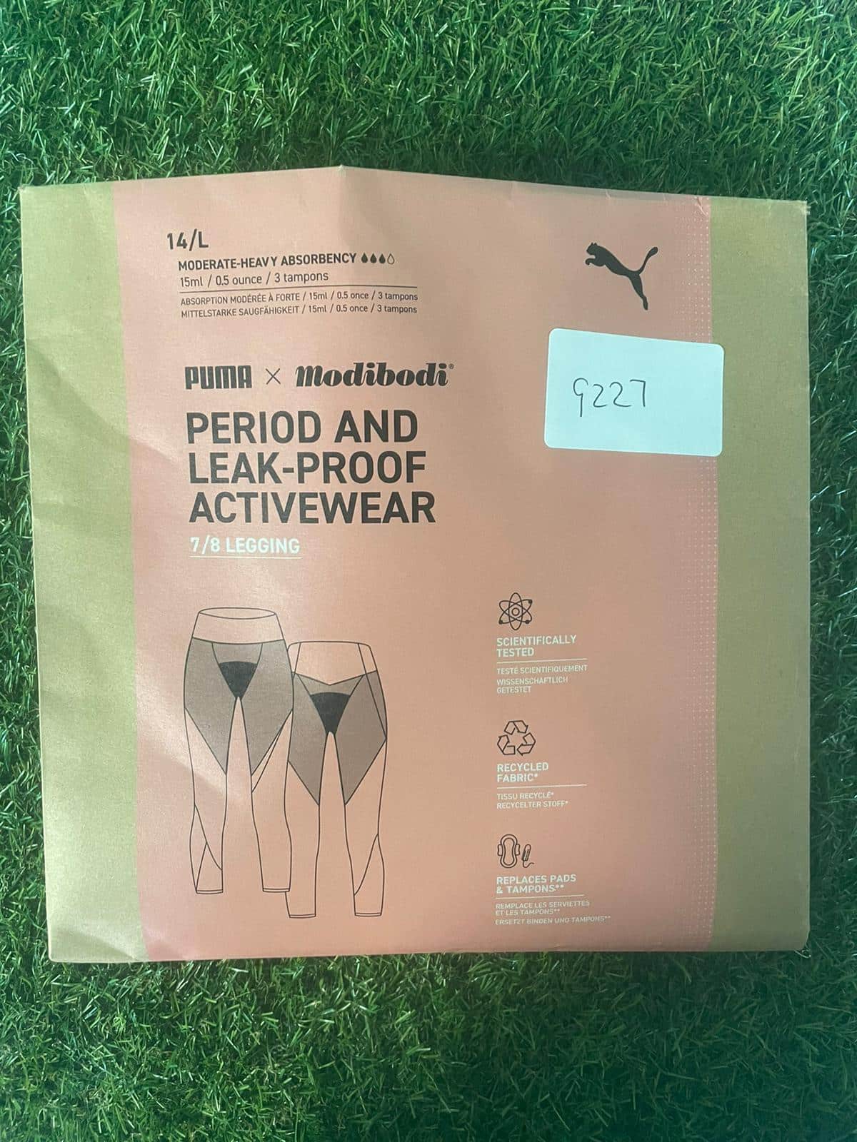 Modibodi Rozelle Puma X Modibodi Period & Leak-Proof Underwear - 7/8 Leggings - kitround
