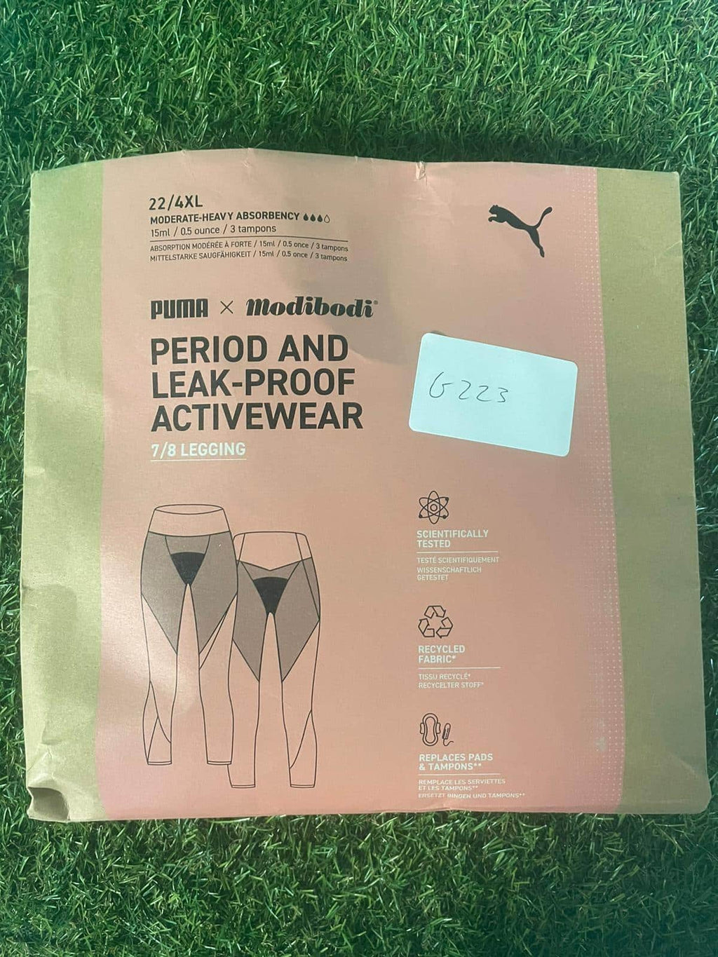 Puma X Modibodi Period & Leak - Proof Underwear - 7/8 Leggings - kitround kitround product
