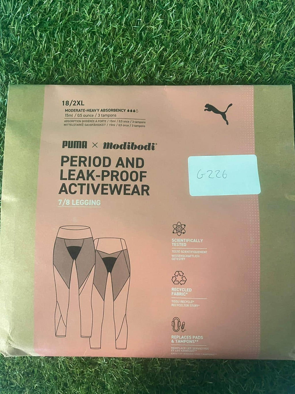 Puma X Modibodi Period & Leak - Proof Underwear - 7/8 Leggings - kitround kitround product