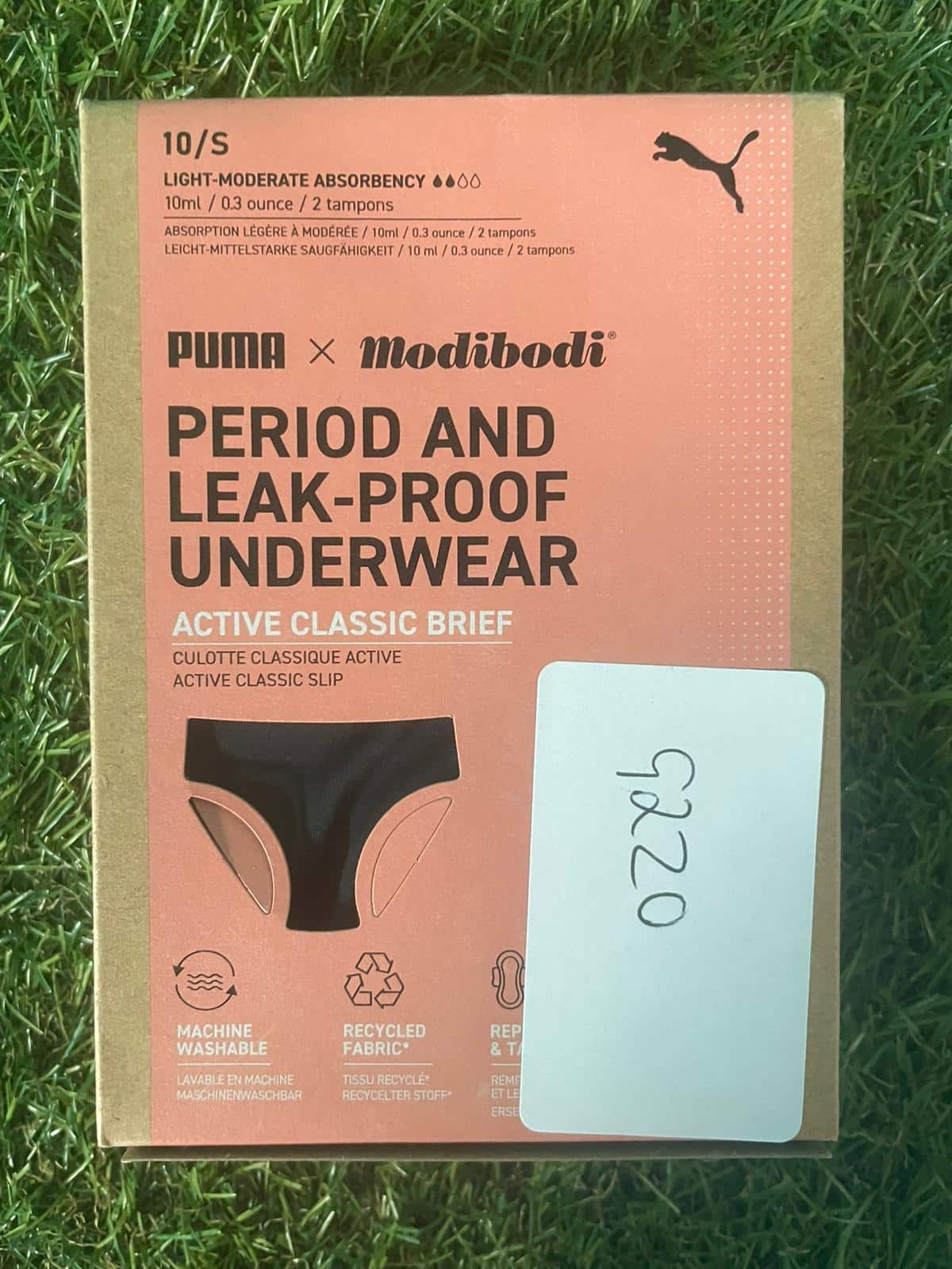 Puma X Modibodi Period & Leak-Proof Underwear - Active Classic Brief ...