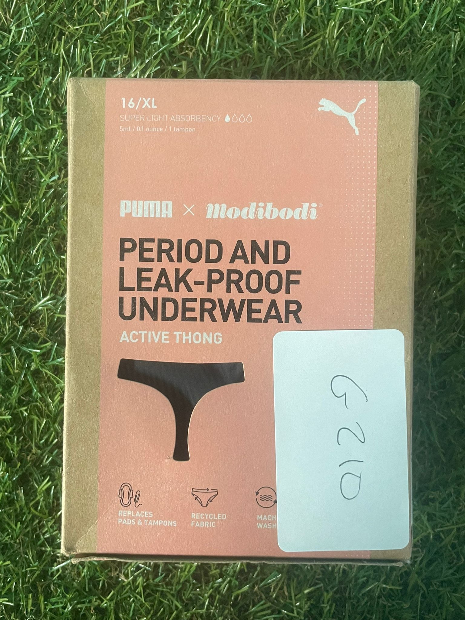 Puma X Modibodi Period & Leak - Proof Underwear - Active Thong - kitround kitround product
