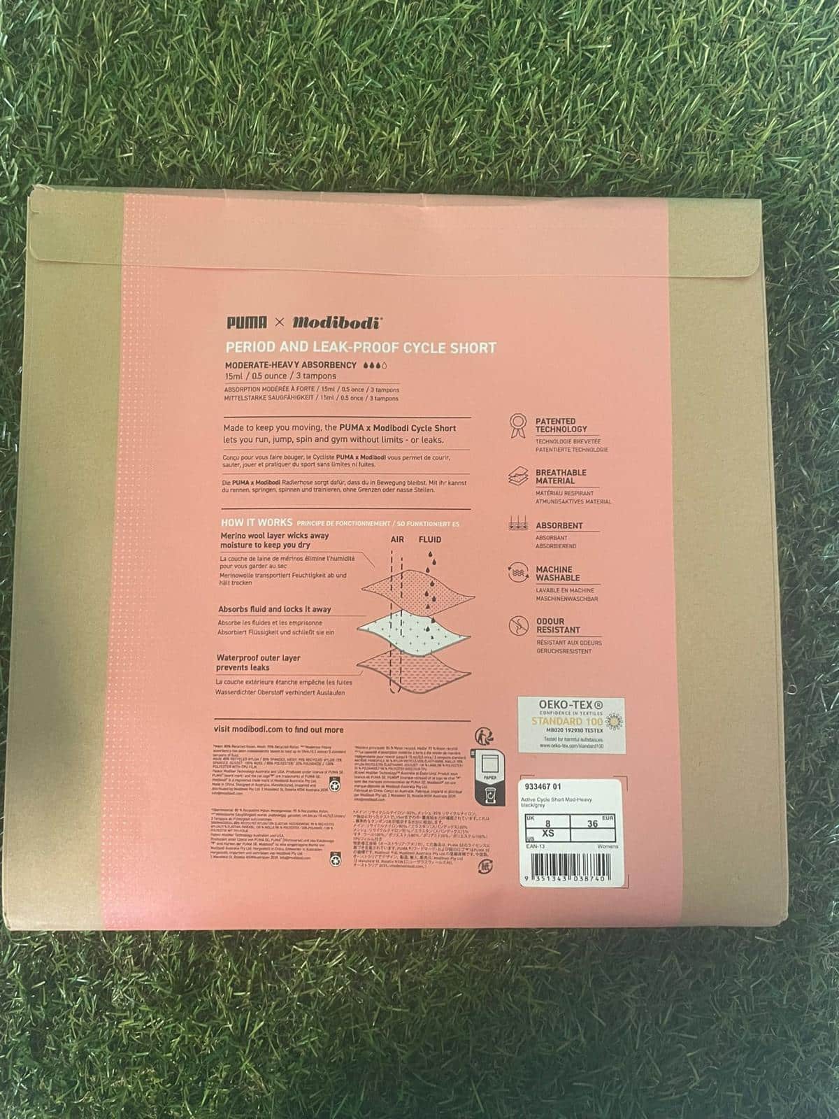 Puma X Modibodi Period & Leak - Proof Underwear - Cycle Shorts - kitround kitround product