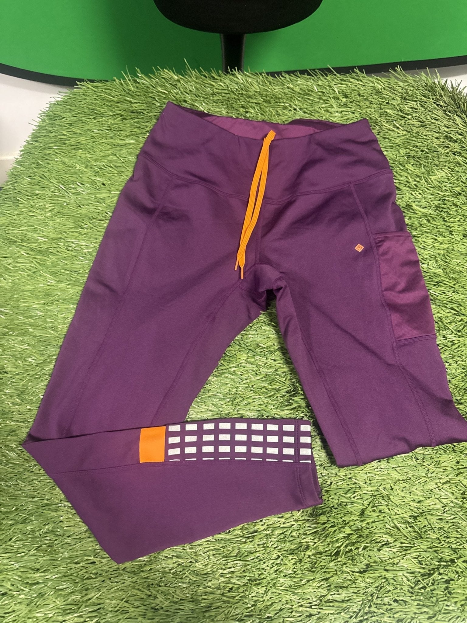 Purple Athletic Leggings - kitround kitround product