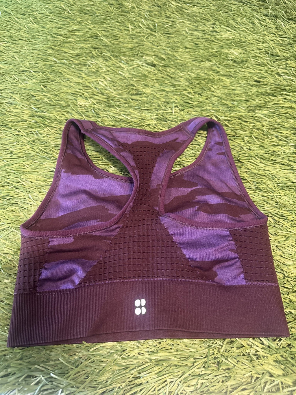 Purple Camouflage Sports Bra - kitround kitround product
