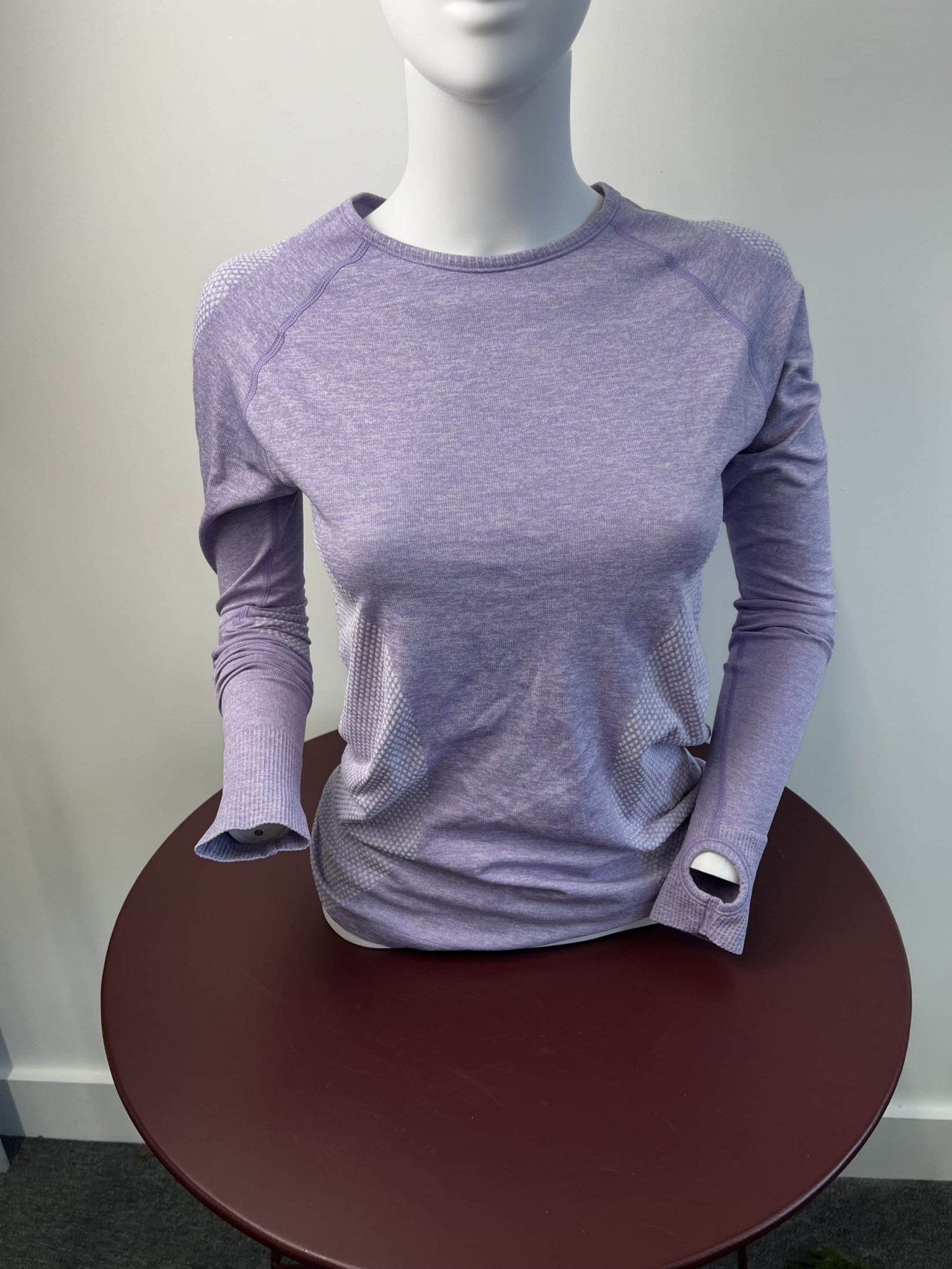 Purple Long - Sleeve Sports Top - kitround kitround product