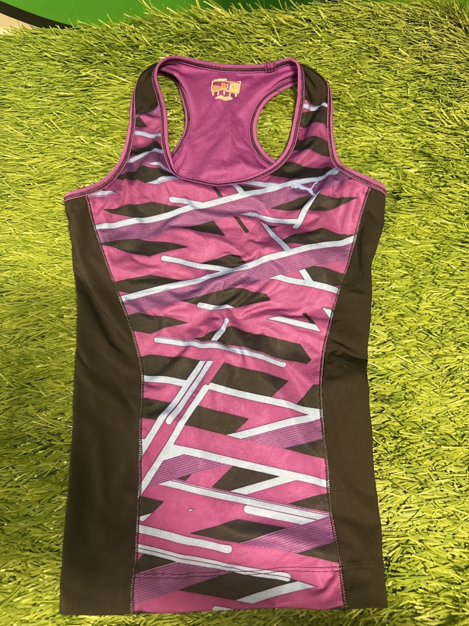 Purple Patterned Tank Top - kitround kitround product