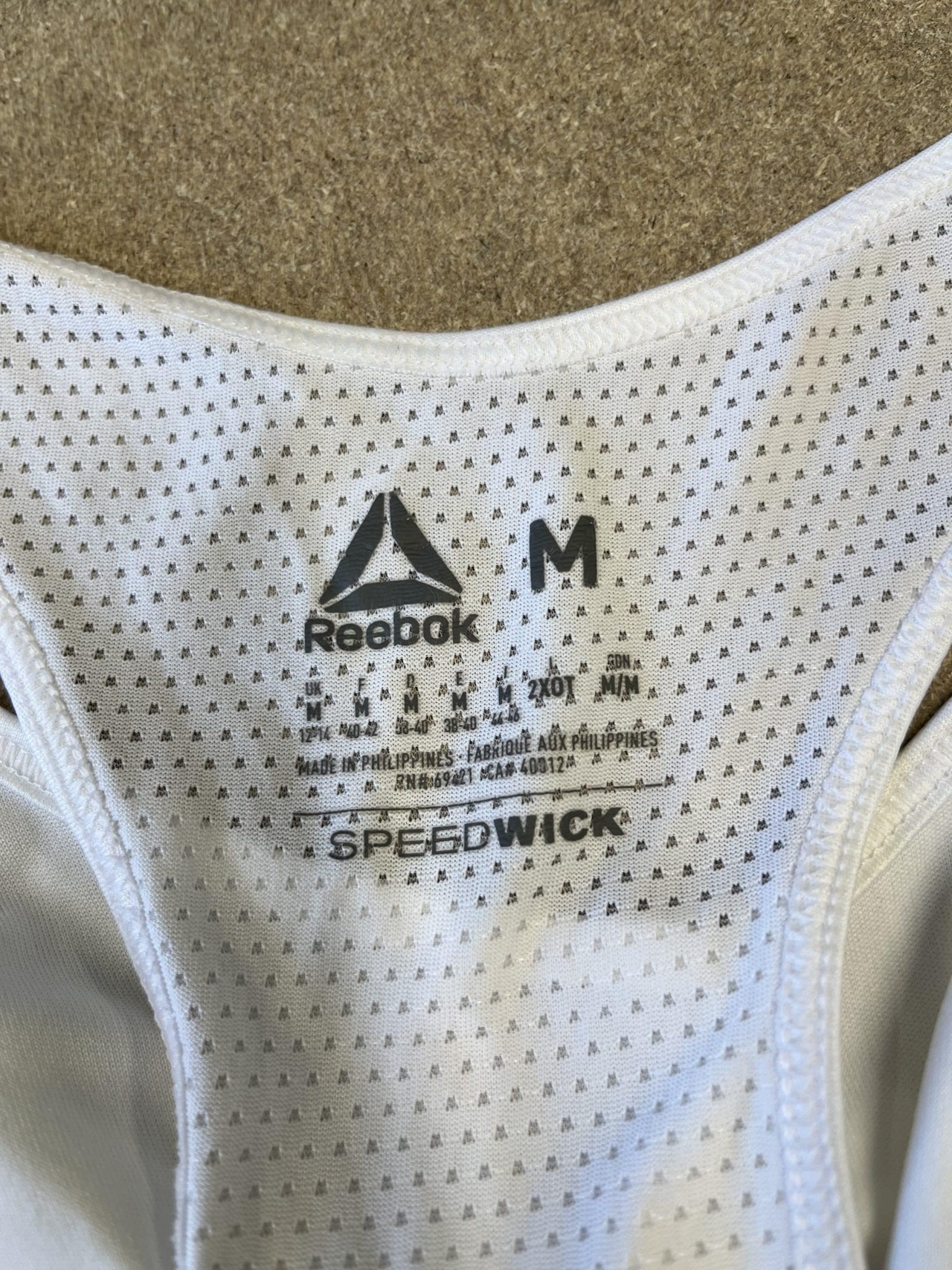 Reebok Women's White Vest - kitround kitround product