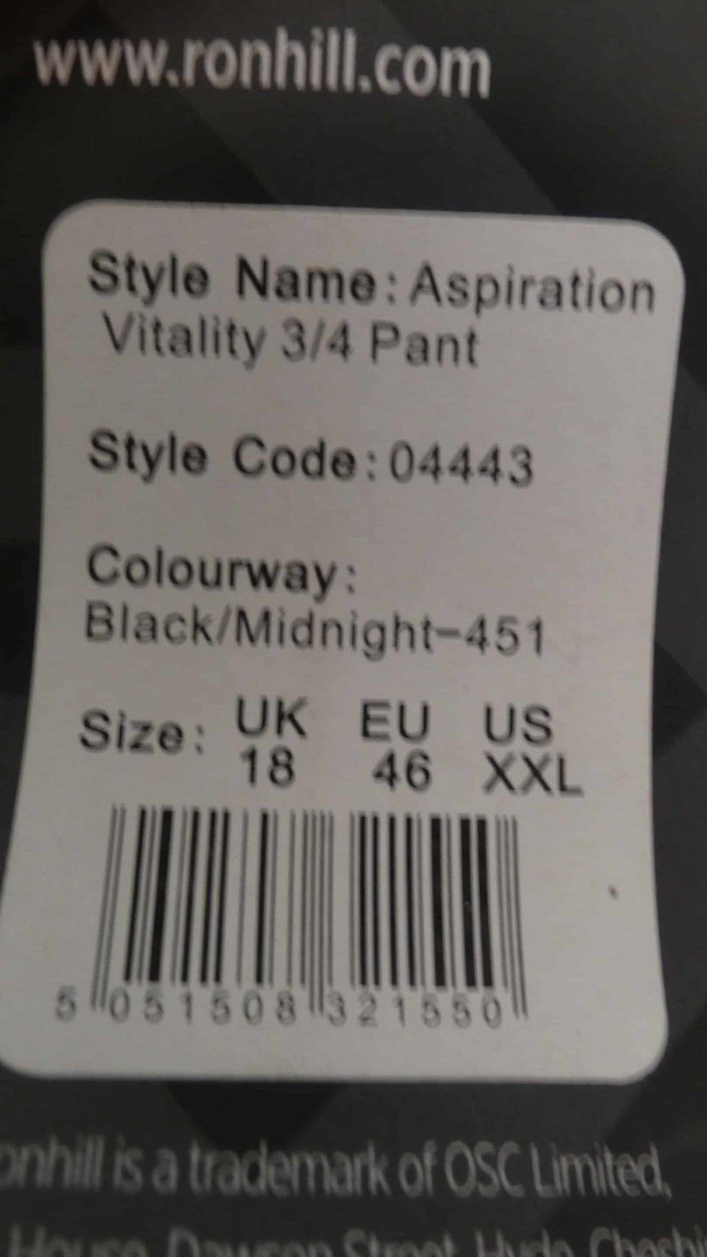 Ronhill Running Trousers - kitround kitround product