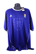 Adidas Scotland Night Sky football shirt with Scottish crest and Adidas logo