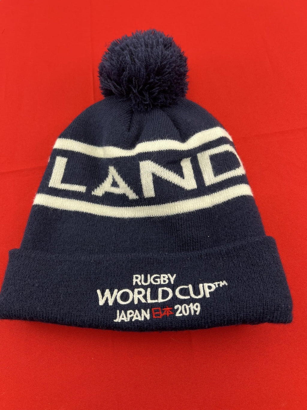 Scotland Rugby World Cup Japan 2019 Bobble Hat - kitround kitround product