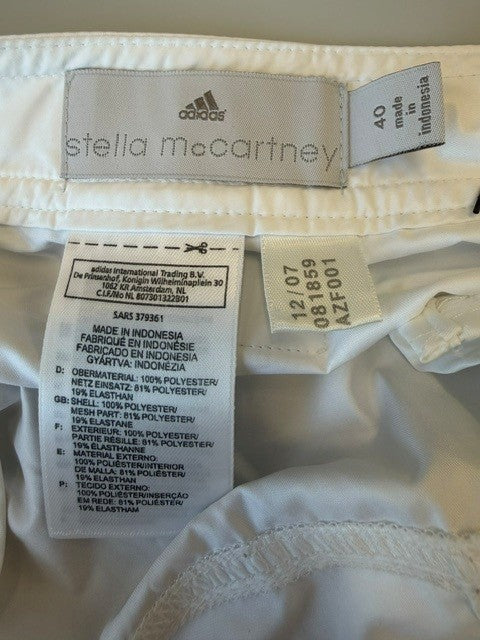 Adidas Stella McCartney White Tennis Skirt