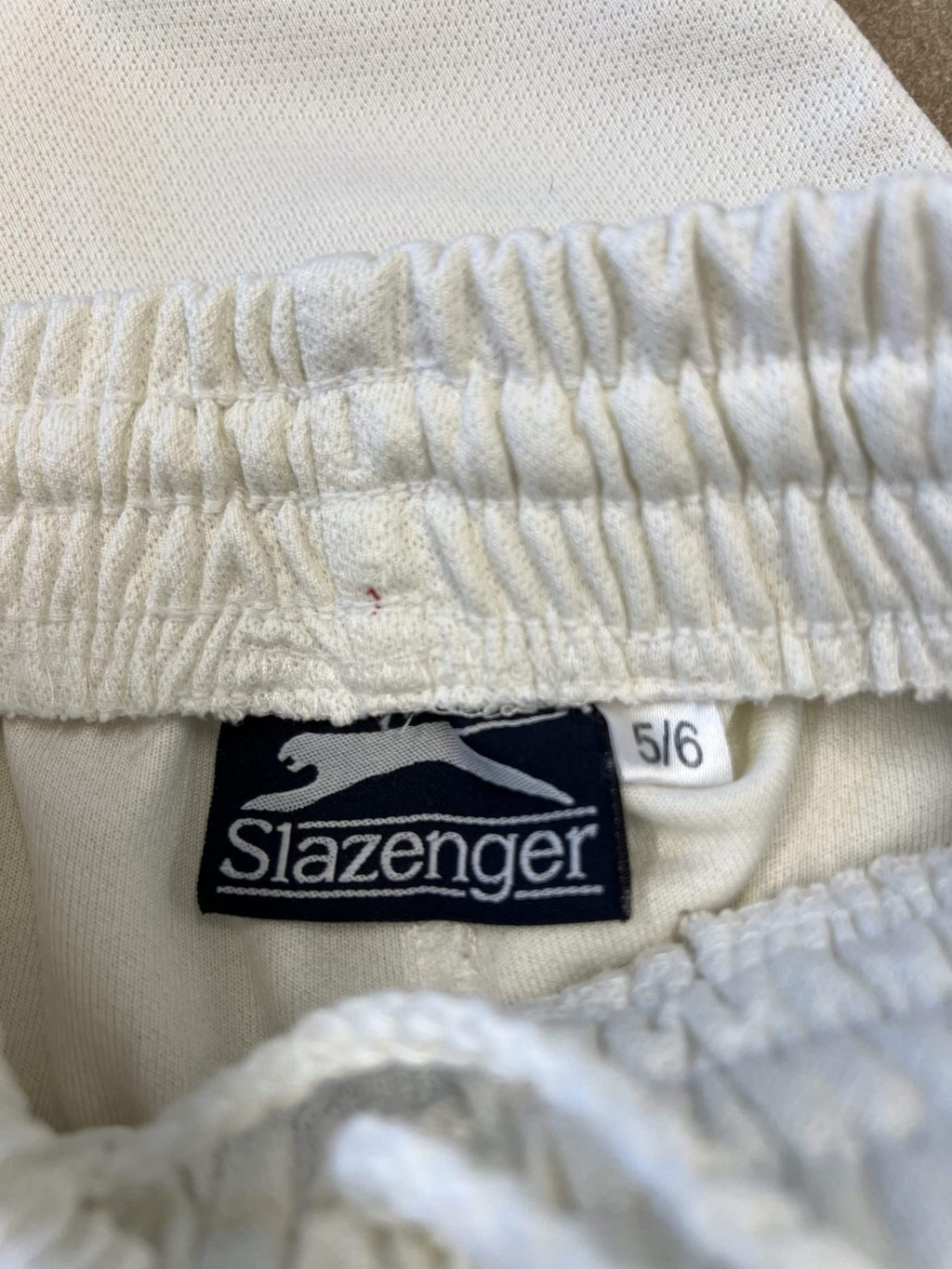 Slazenger Kids White Sports Trousers - kitround kitround product