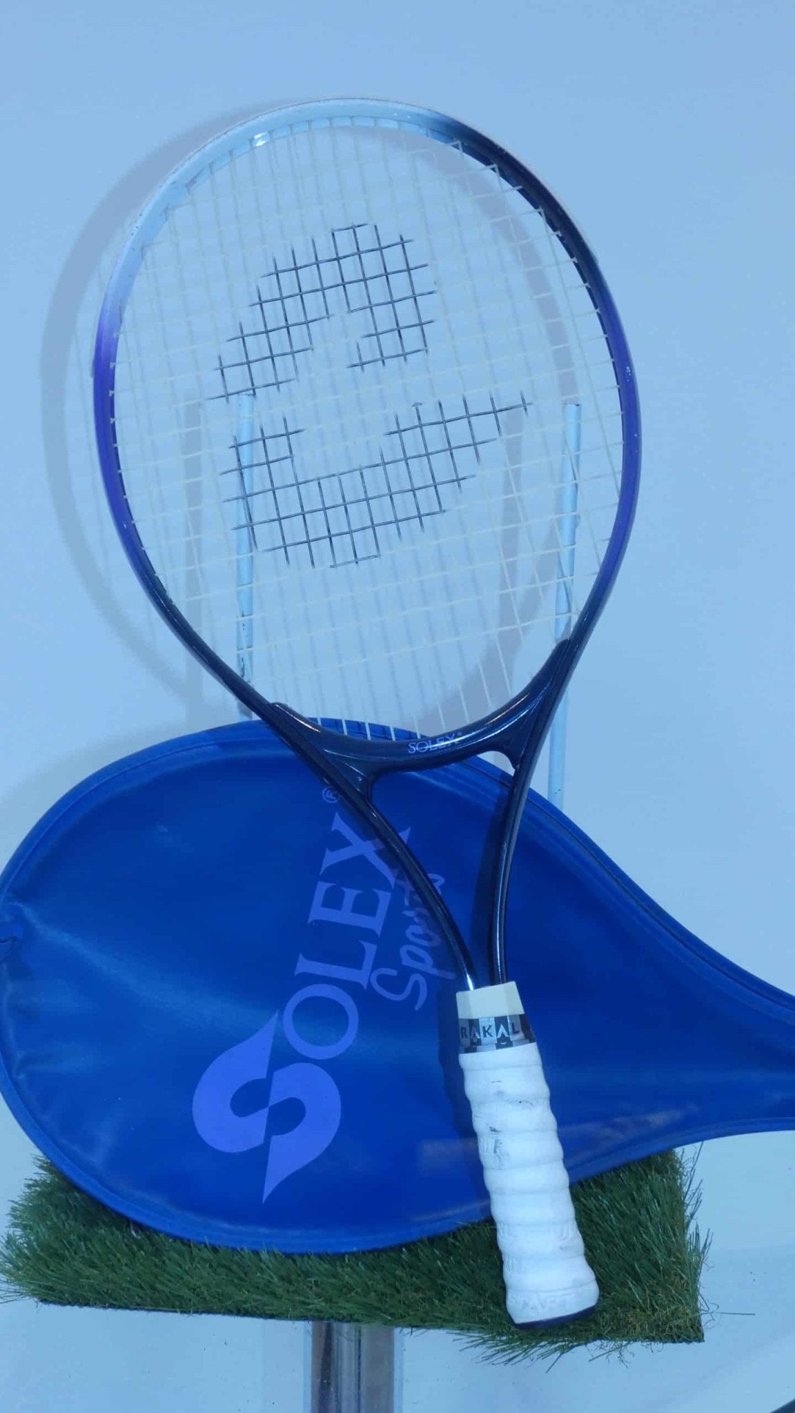 Solex Tennis Racquet with Cover, 23 Inches in Length, Grip 4 1/2 Inches Size 4 - kitround kitround product